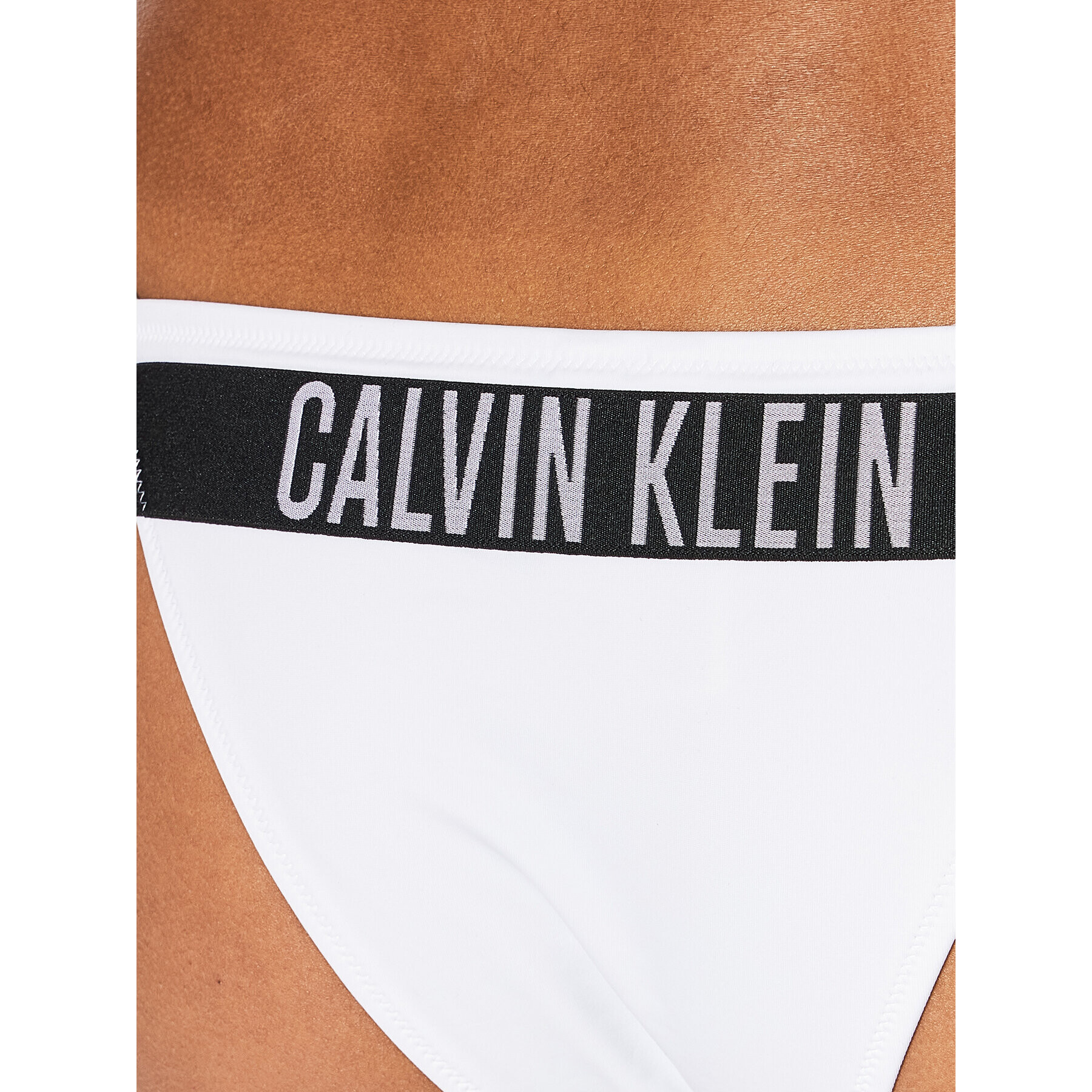 Calvin Klein Swimwear Spodní část bikin KW0KW01724 Bílá - Pepit.cz