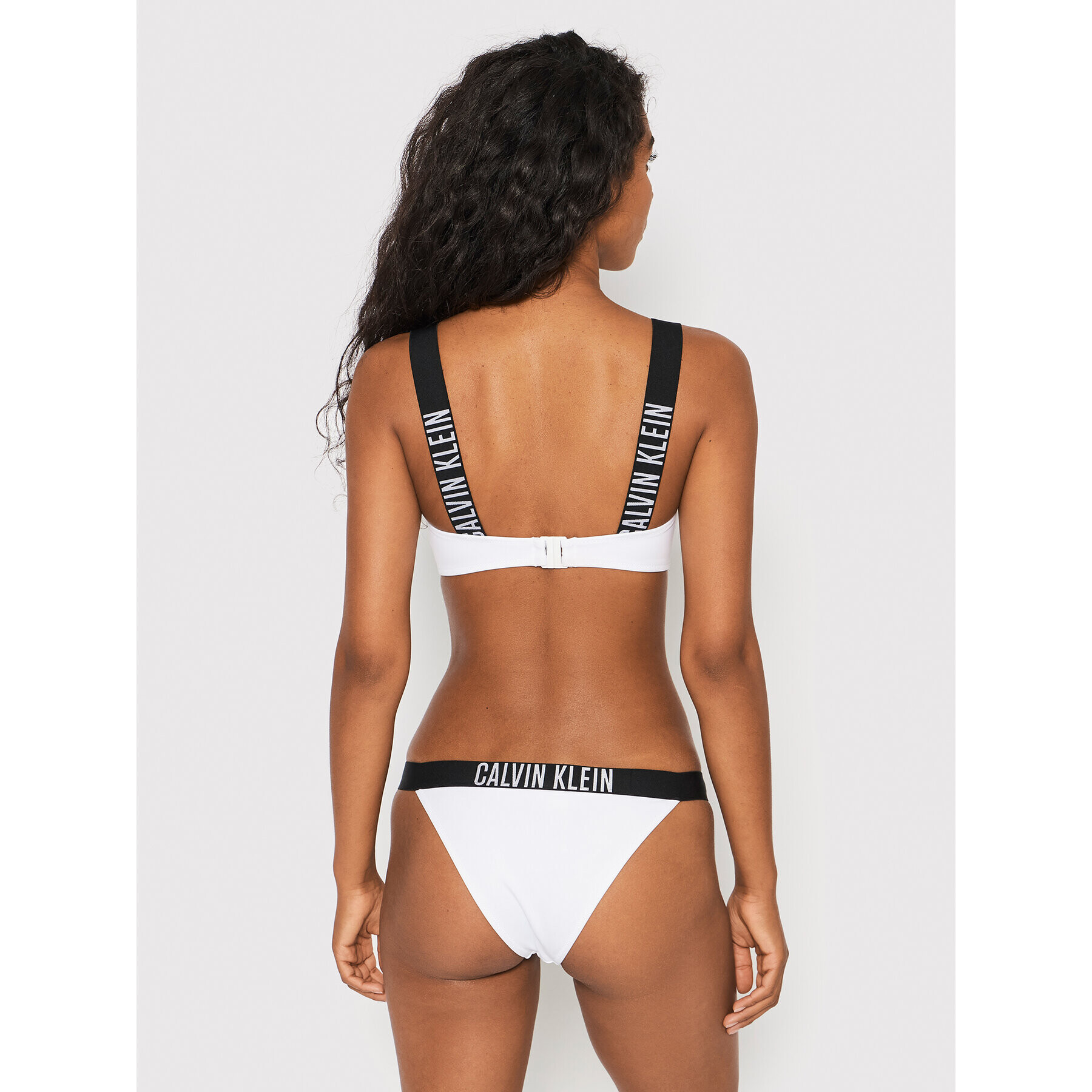 Calvin Klein Swimwear Spodní část bikin KW0KW01726 Bílá - Pepit.cz