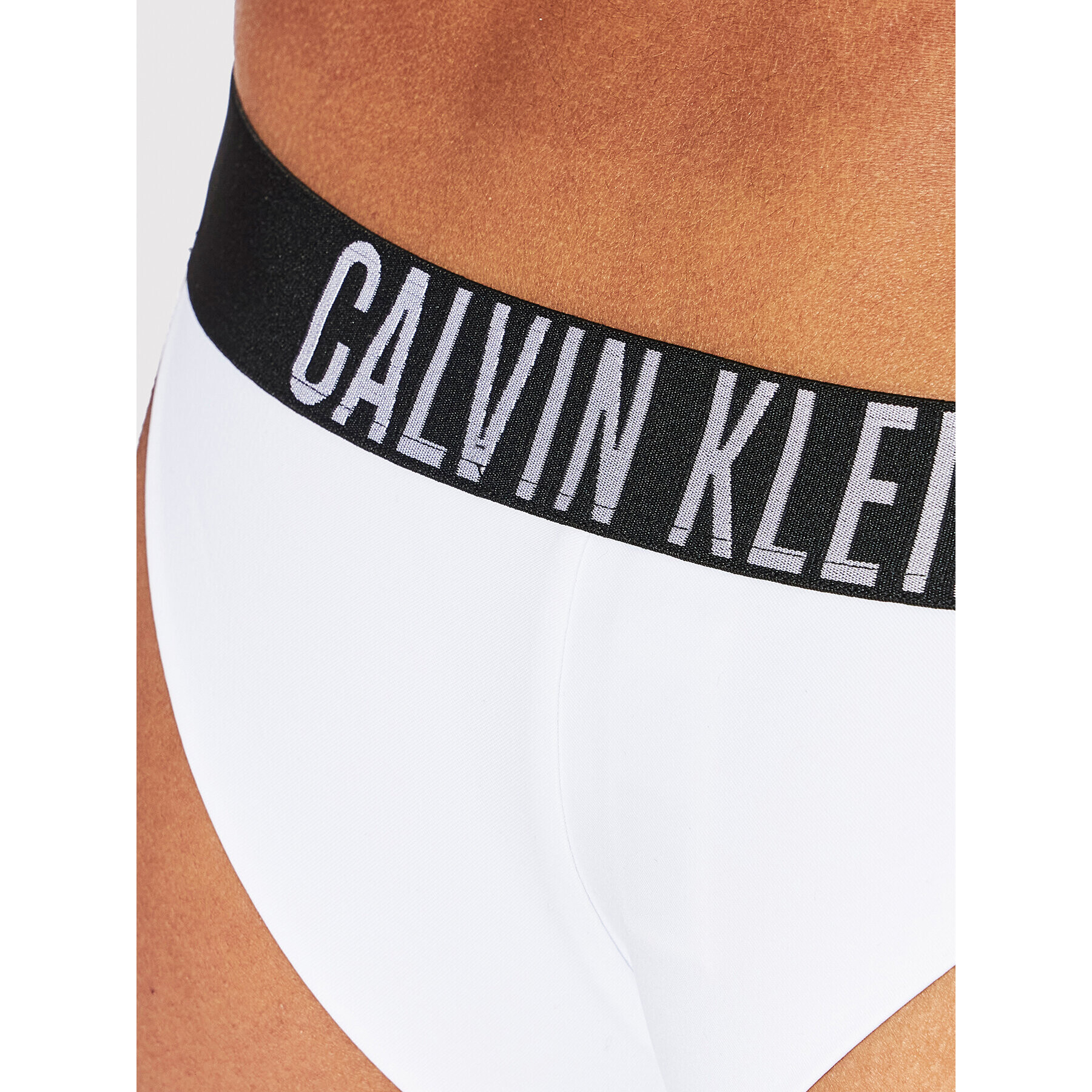 Calvin Klein Swimwear Spodní část bikin KW0KW01727 Bílá - Pepit.cz