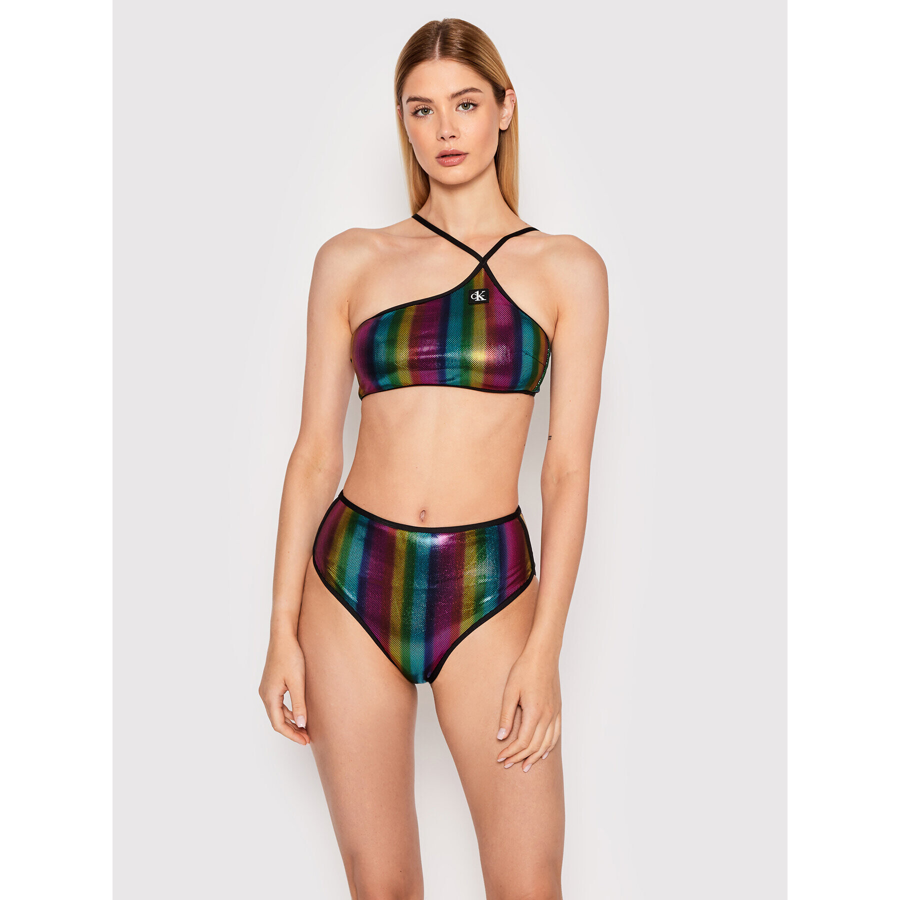 Calvin Klein Swimwear Spodní část bikin KW0KW01869 Barevná - Pepit.cz