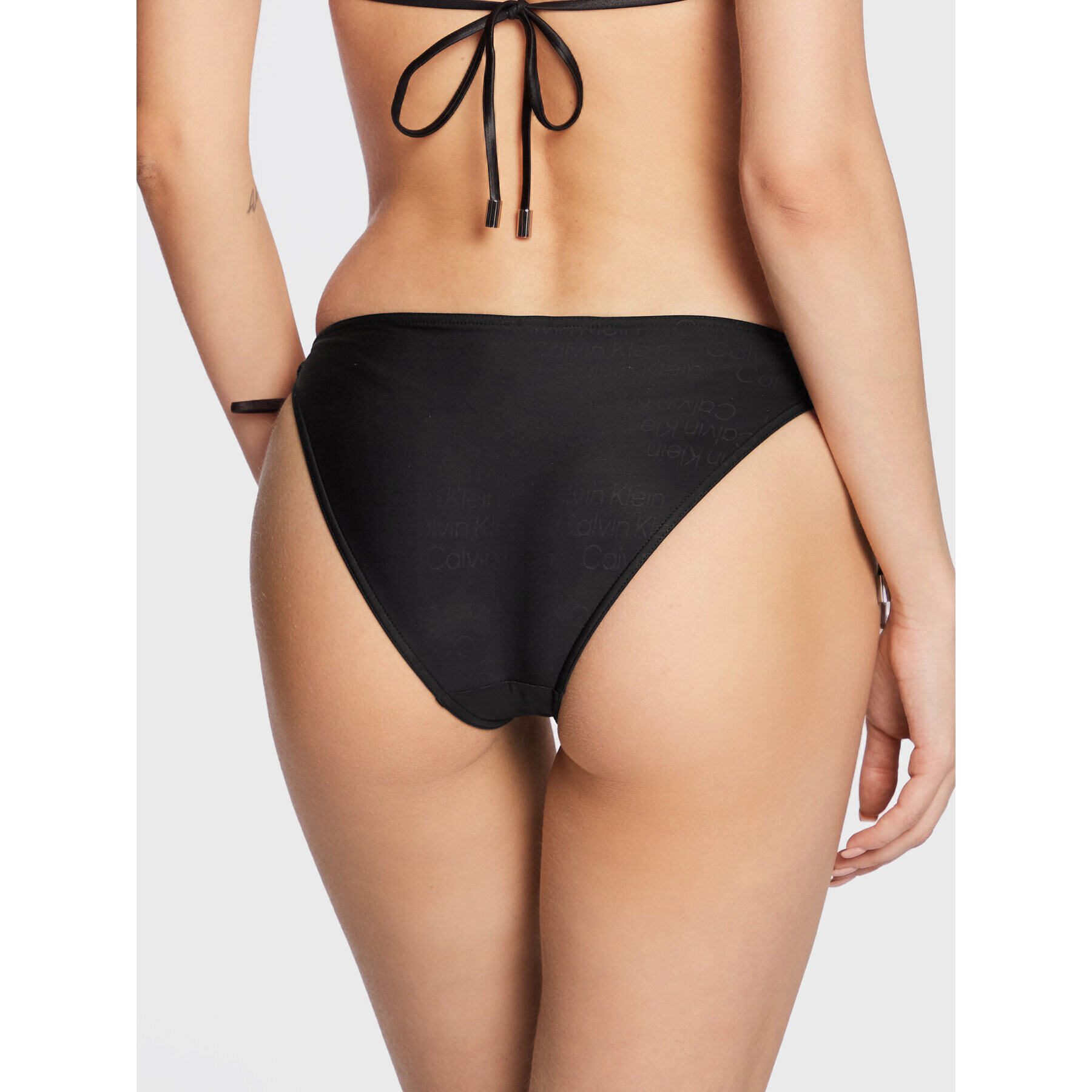 Calvin Klein Swimwear Spodní část bikin KW0KW01893 Černá - Pepit.cz