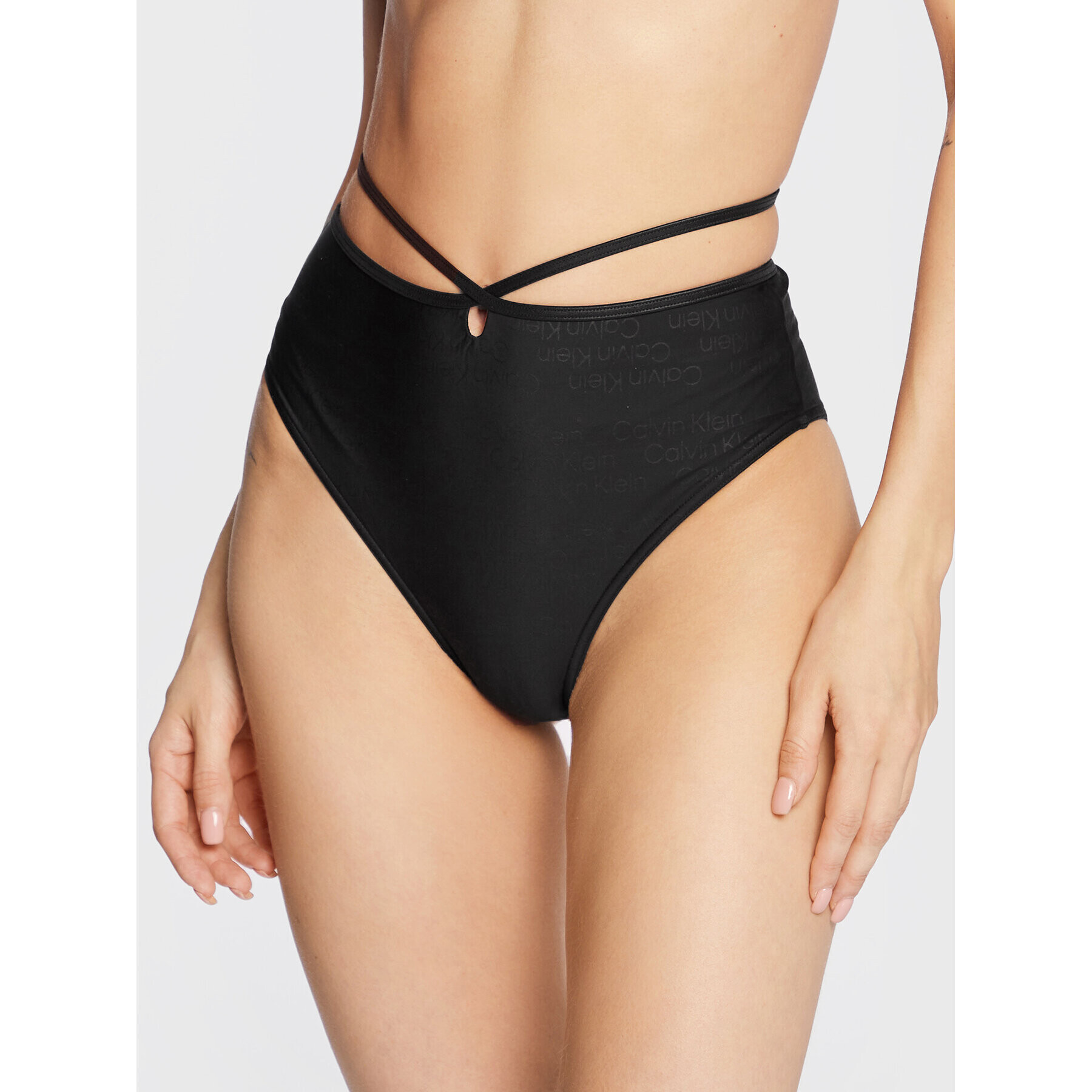 Calvin Klein Swimwear Spodní část bikin KW0KW01894 Černá - Pepit.cz