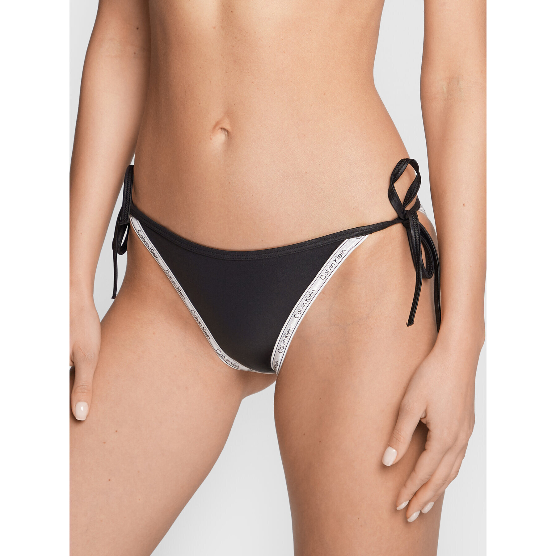 Calvin Klein Swimwear Spodní část bikin KW0KW01951 Černá - Pepit.cz