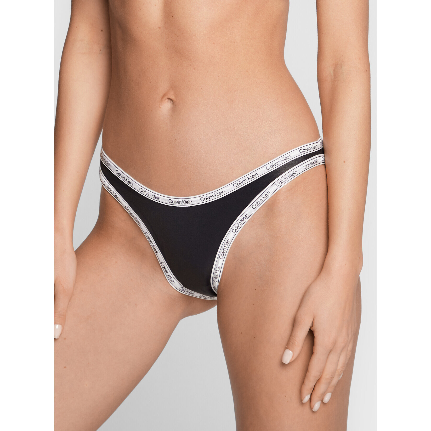 Calvin Klein Swimwear Spodní část bikin KW0KW01952 Černá - Pepit.cz