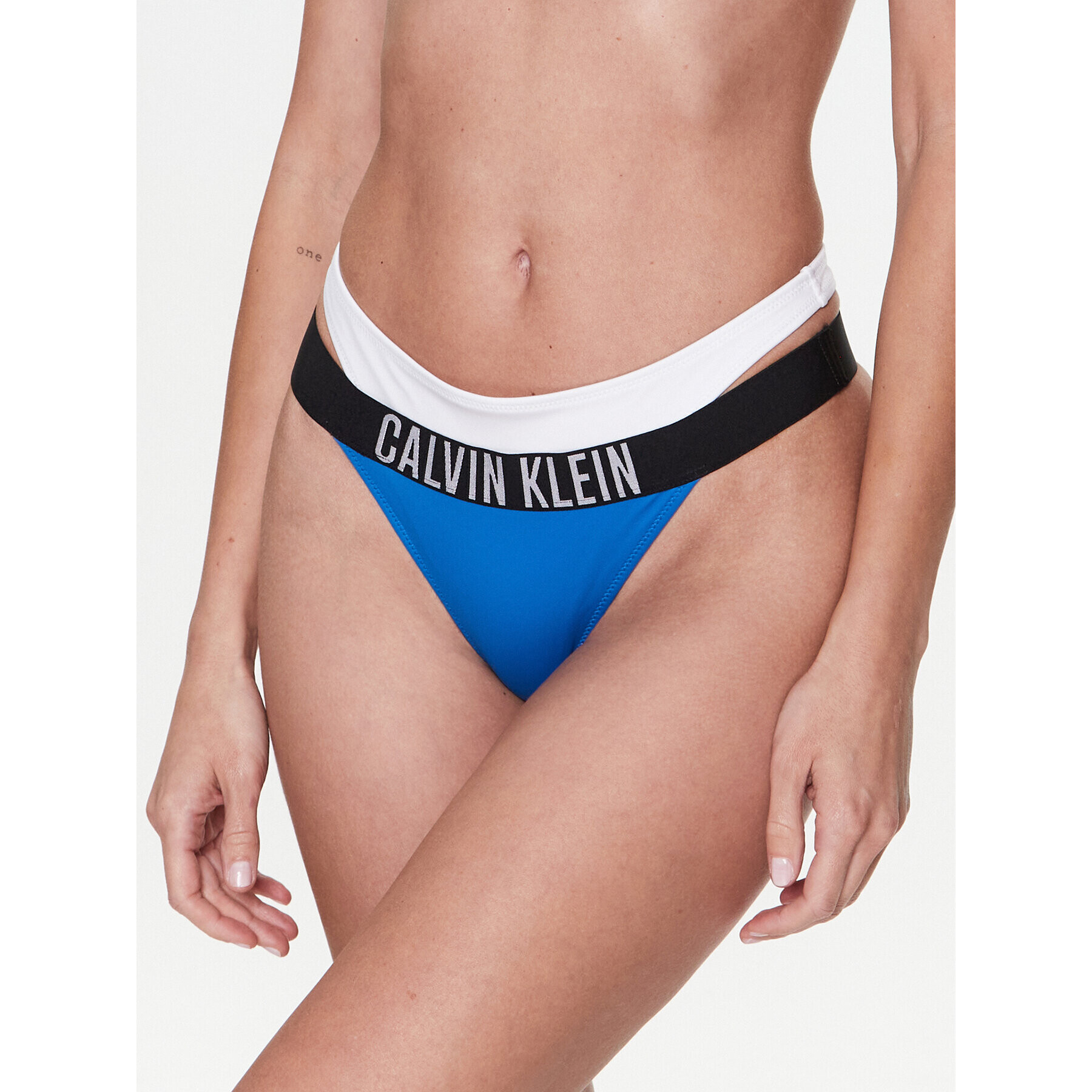 Calvin Klein Swimwear Spodní část bikin KW0KW02020 Modrá - Pepit.cz