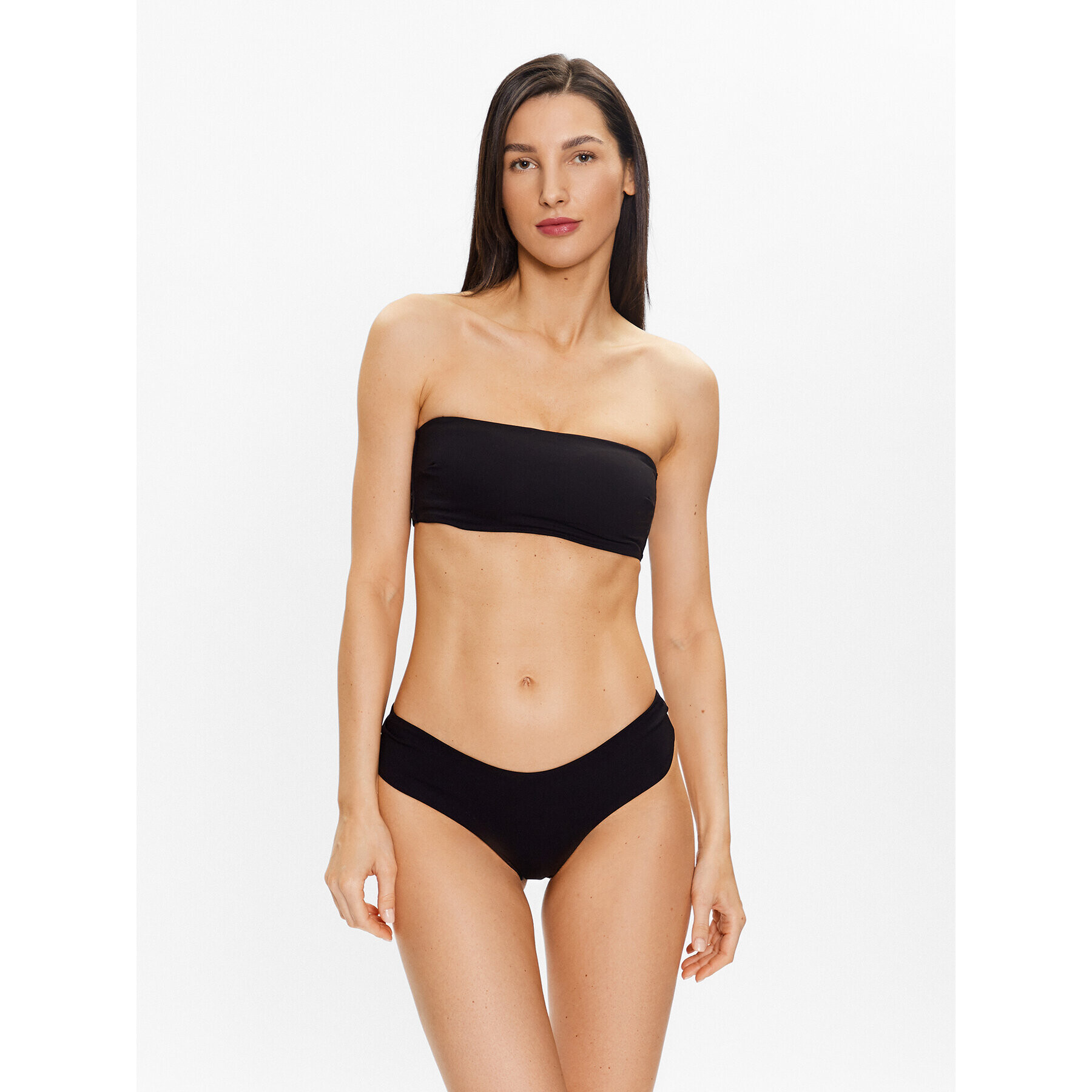 Calvin Klein Swimwear Spodní část bikin KW0KW02046 Černá - Pepit.cz