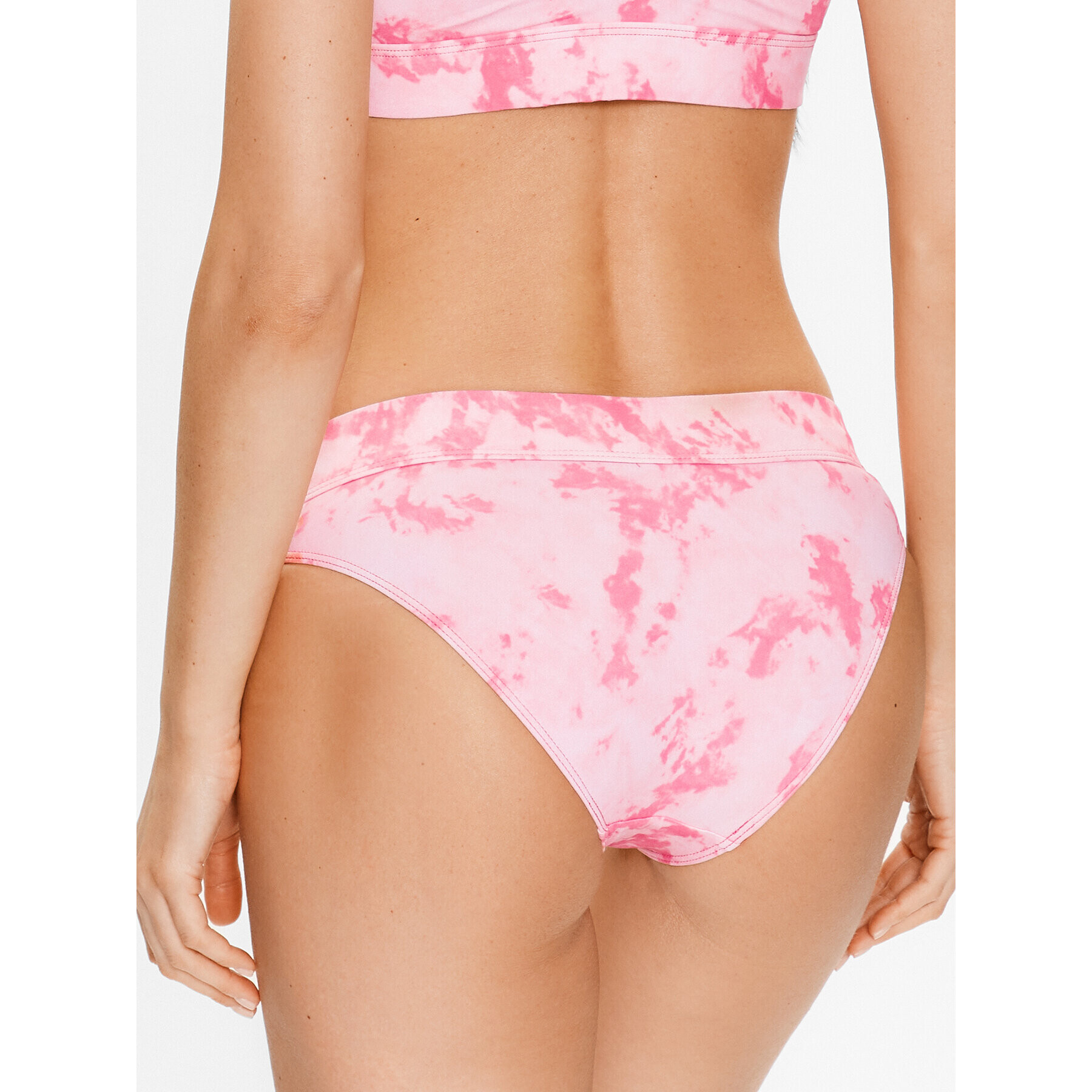 Calvin Klein Swimwear Spodní část bikin KW0KW02124 Růžová - Pepit.cz