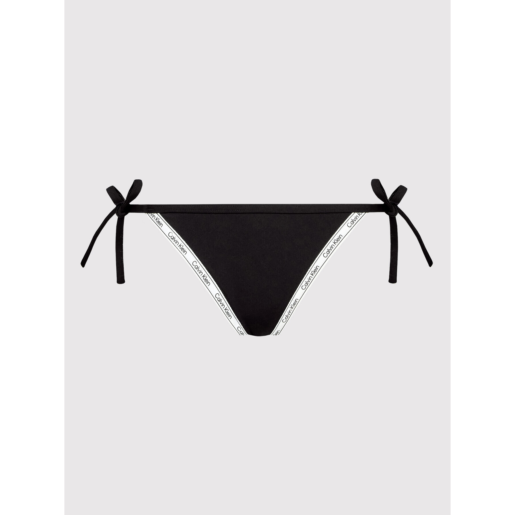 Calvin Klein Swimwear Spodní část bikin Logo Tape KW0KW01711 Černá - Pepit.cz