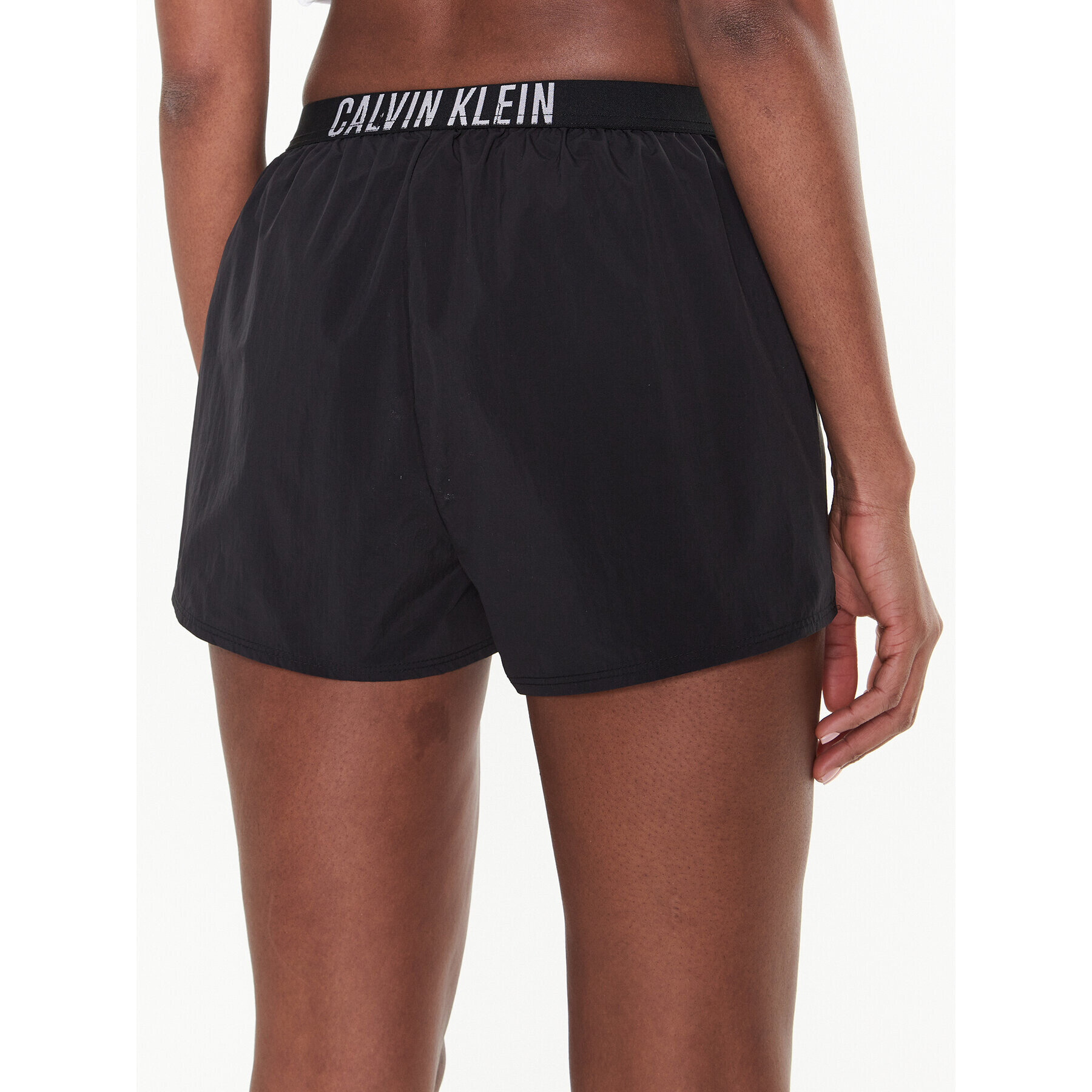 Calvin Klein Swimwear Sportovní kraťasy KW0KW02107 Černá Regular Fit - Pepit.cz