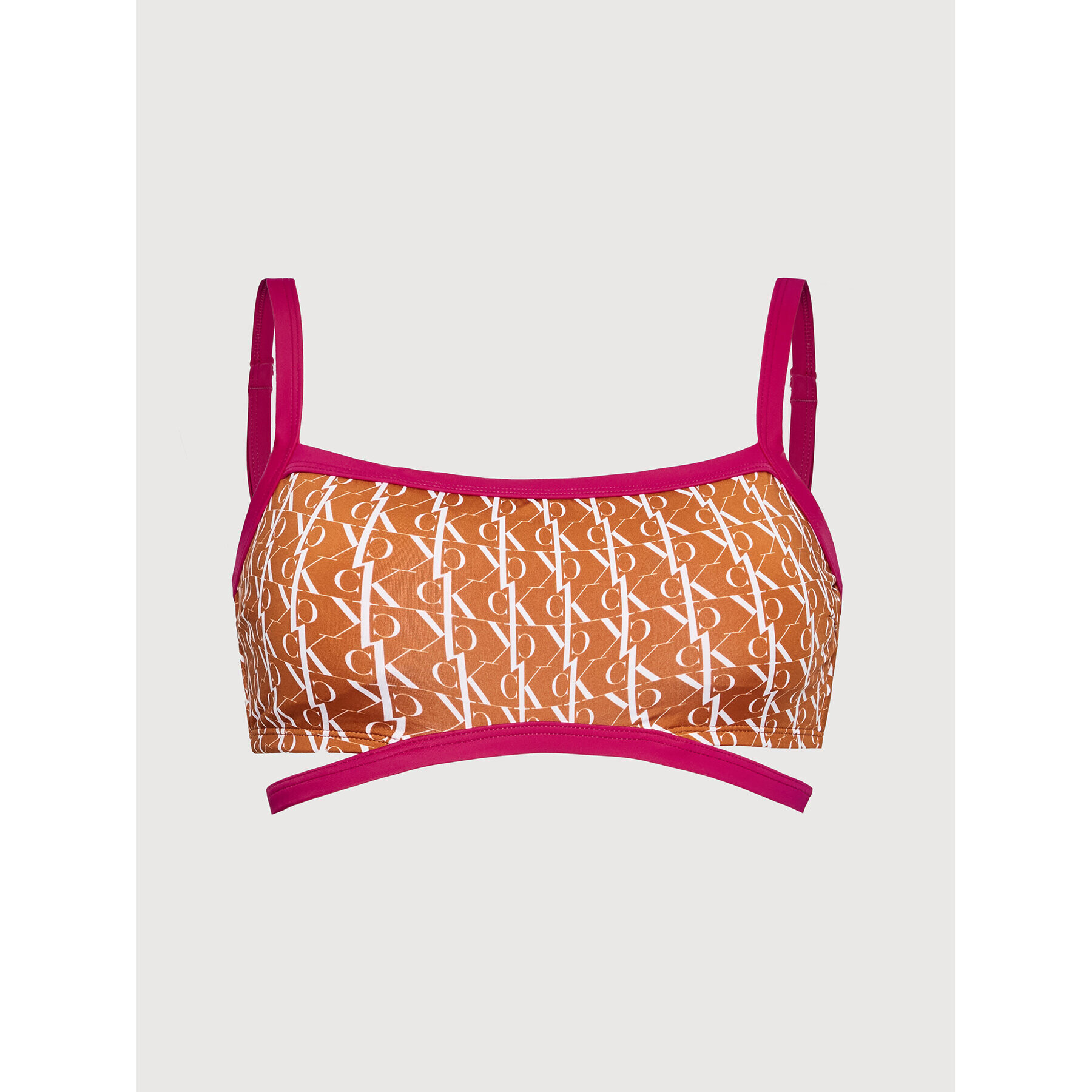 Calvin Klein Swimwear Vrchní část bikin Bandeau KW0KW01746 Barevná - Pepit.cz