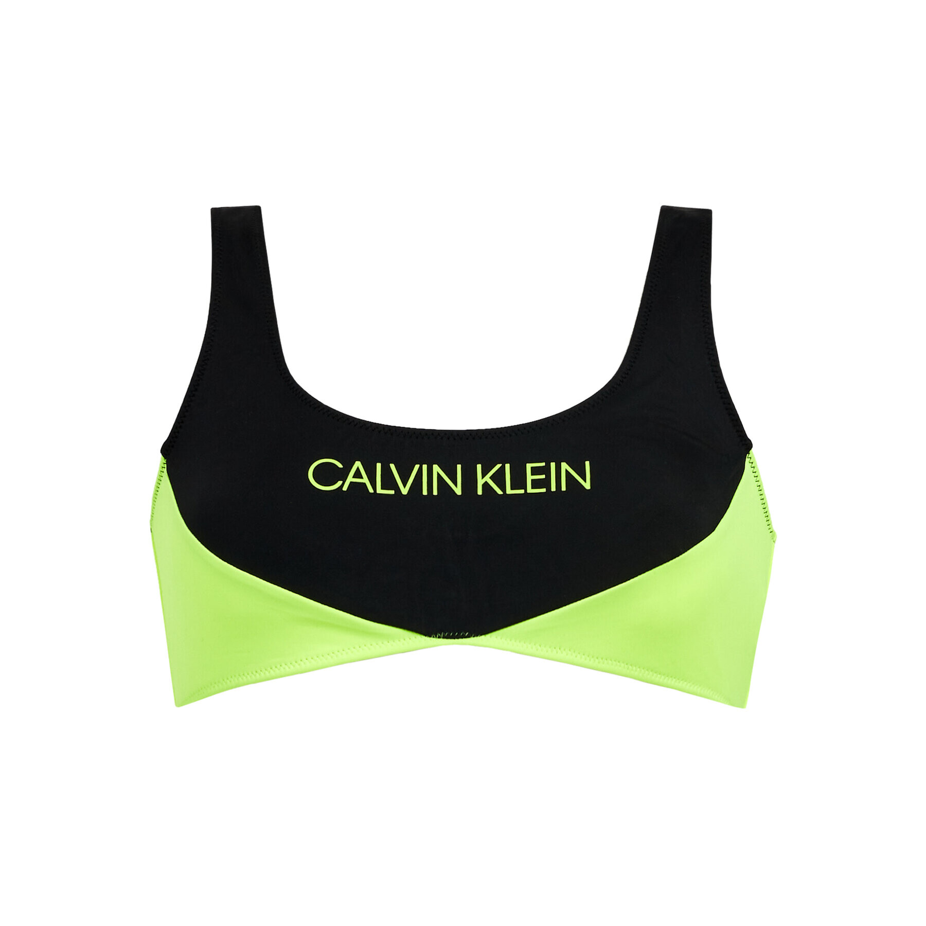 Calvin Klein Swimwear Vrchní část bikin Bralette KW0KW00898 Žlutá - Pepit.cz