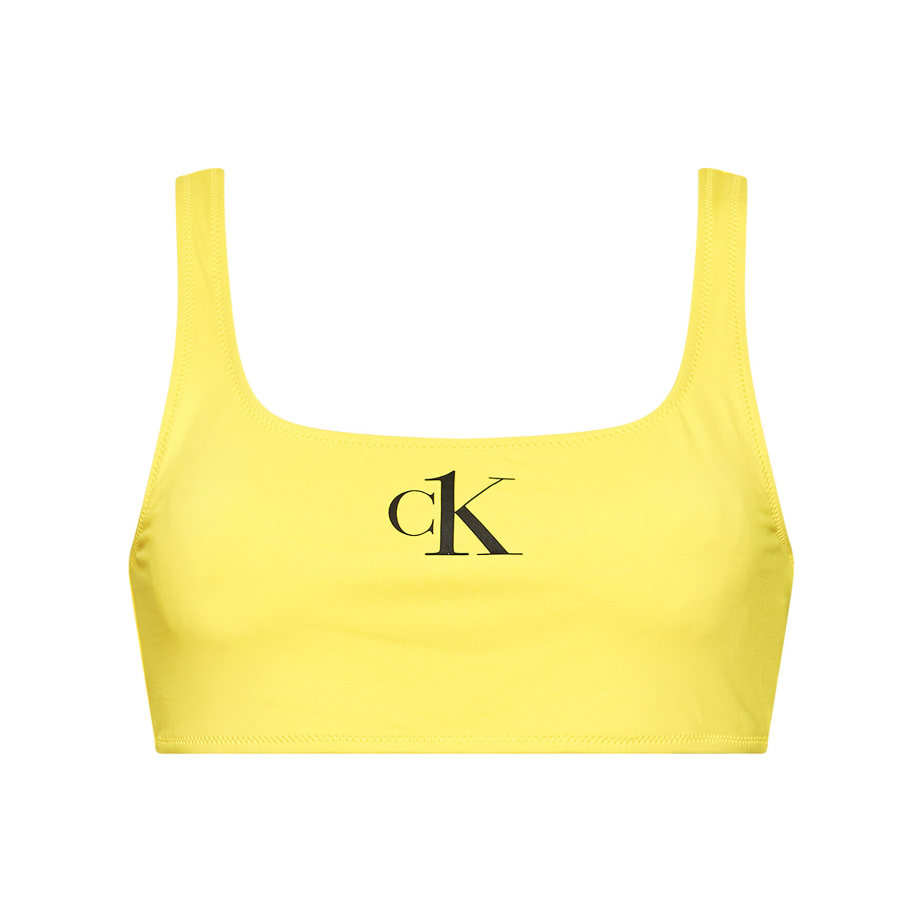 Calvin Klein Swimwear Vrchní část bikin KW0KW01404 Žlutá - Pepit.cz