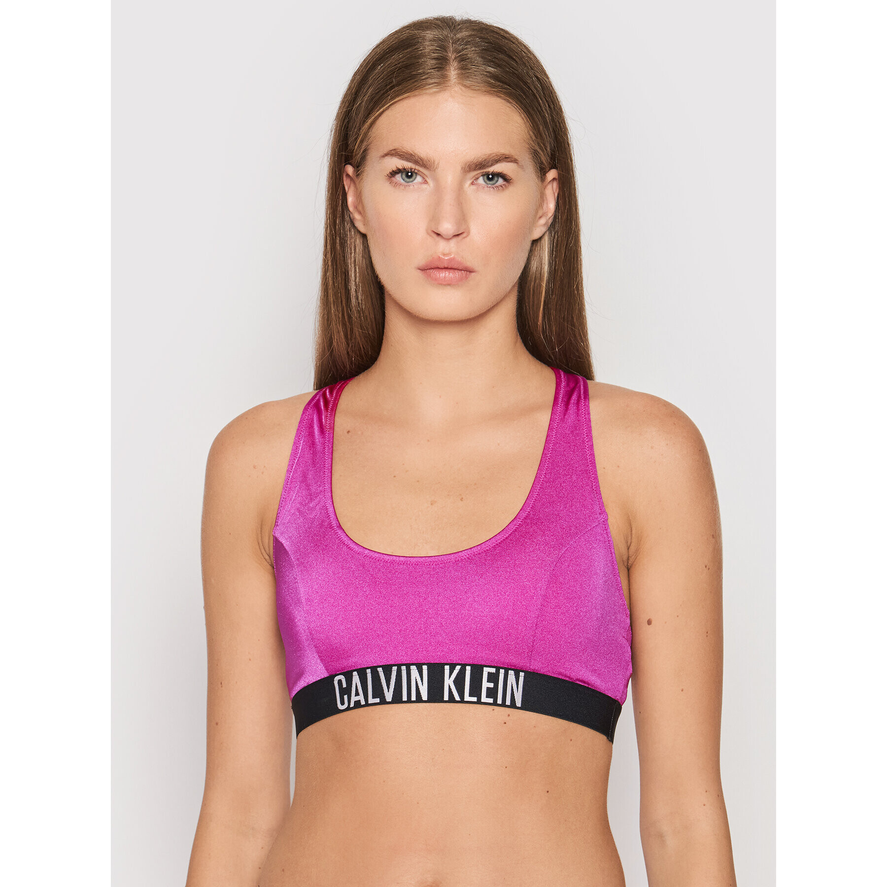 Calvin Klein Swimwear Vrchní část bikin KW0KW01459 Růžová - Pepit.cz