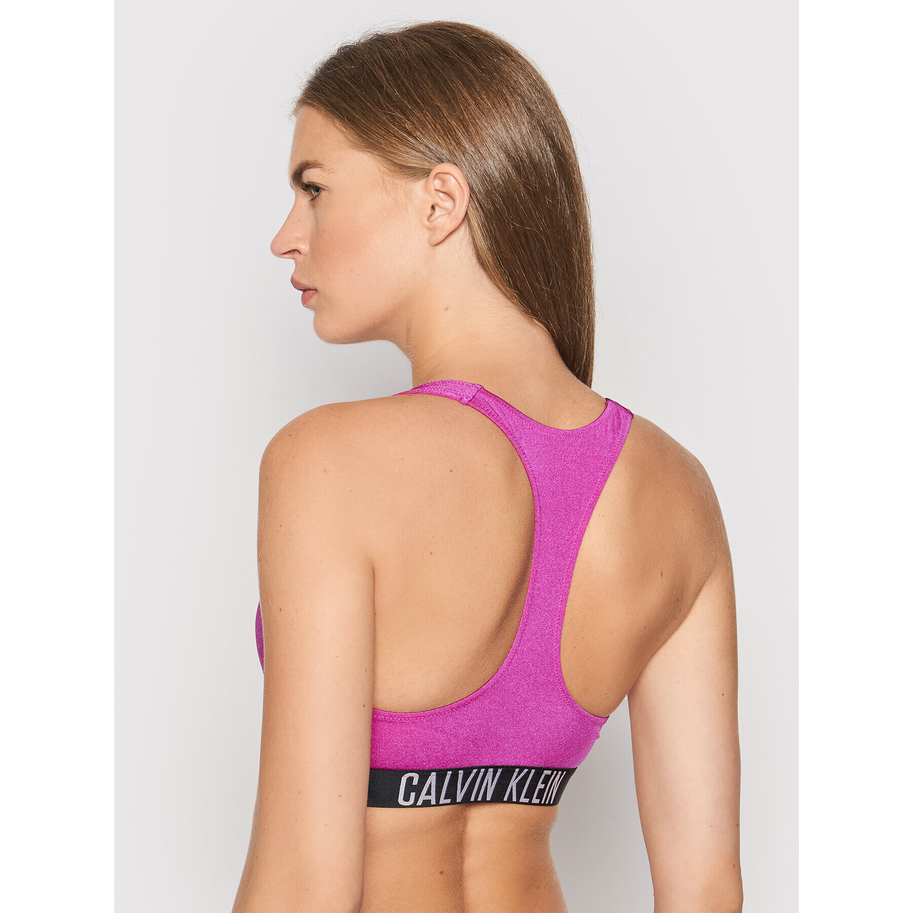 Calvin Klein Swimwear Vrchní část bikin KW0KW01459 Růžová - Pepit.cz