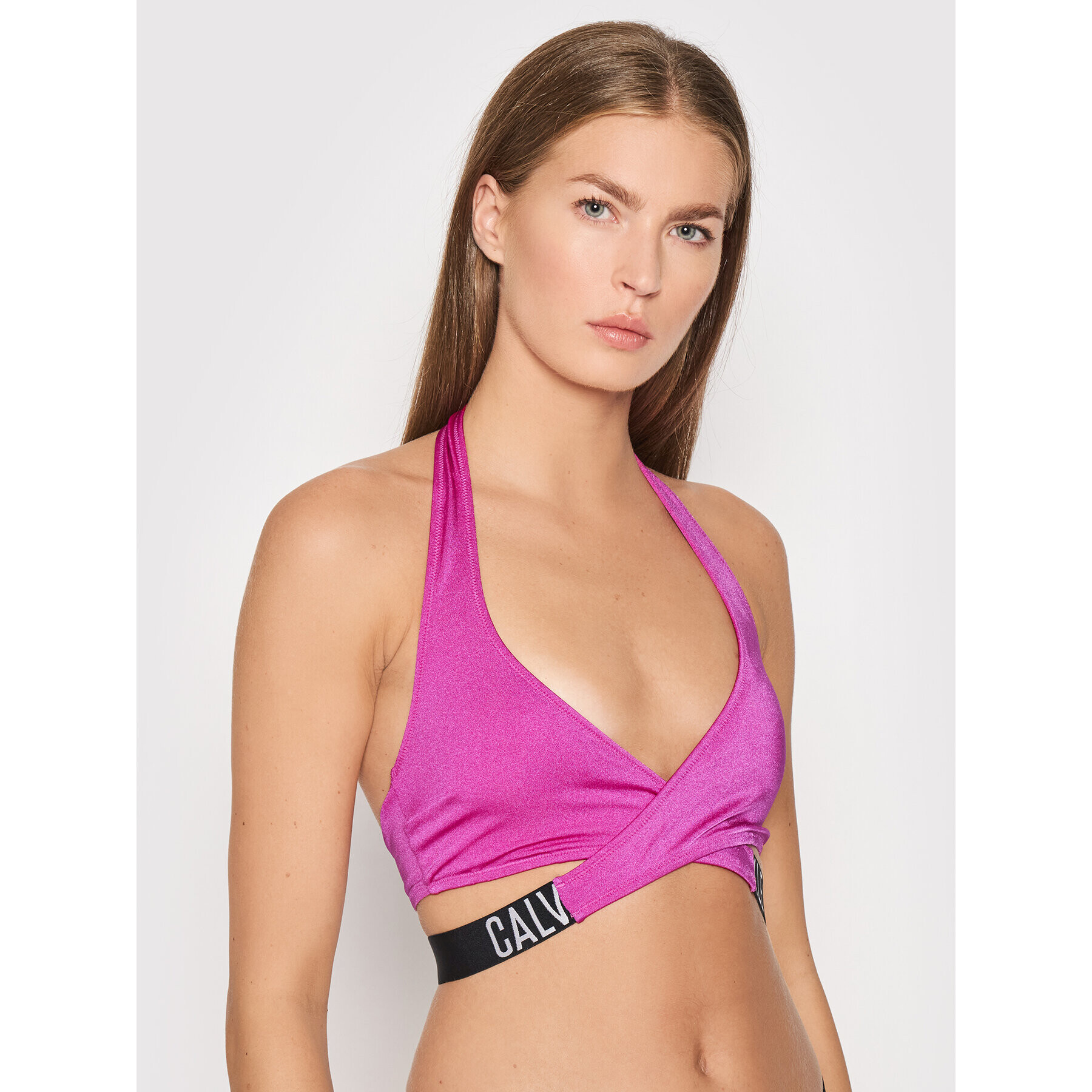 Calvin Klein Swimwear Vrchní část bikin KW0KW01460 Růžová - Pepit.cz