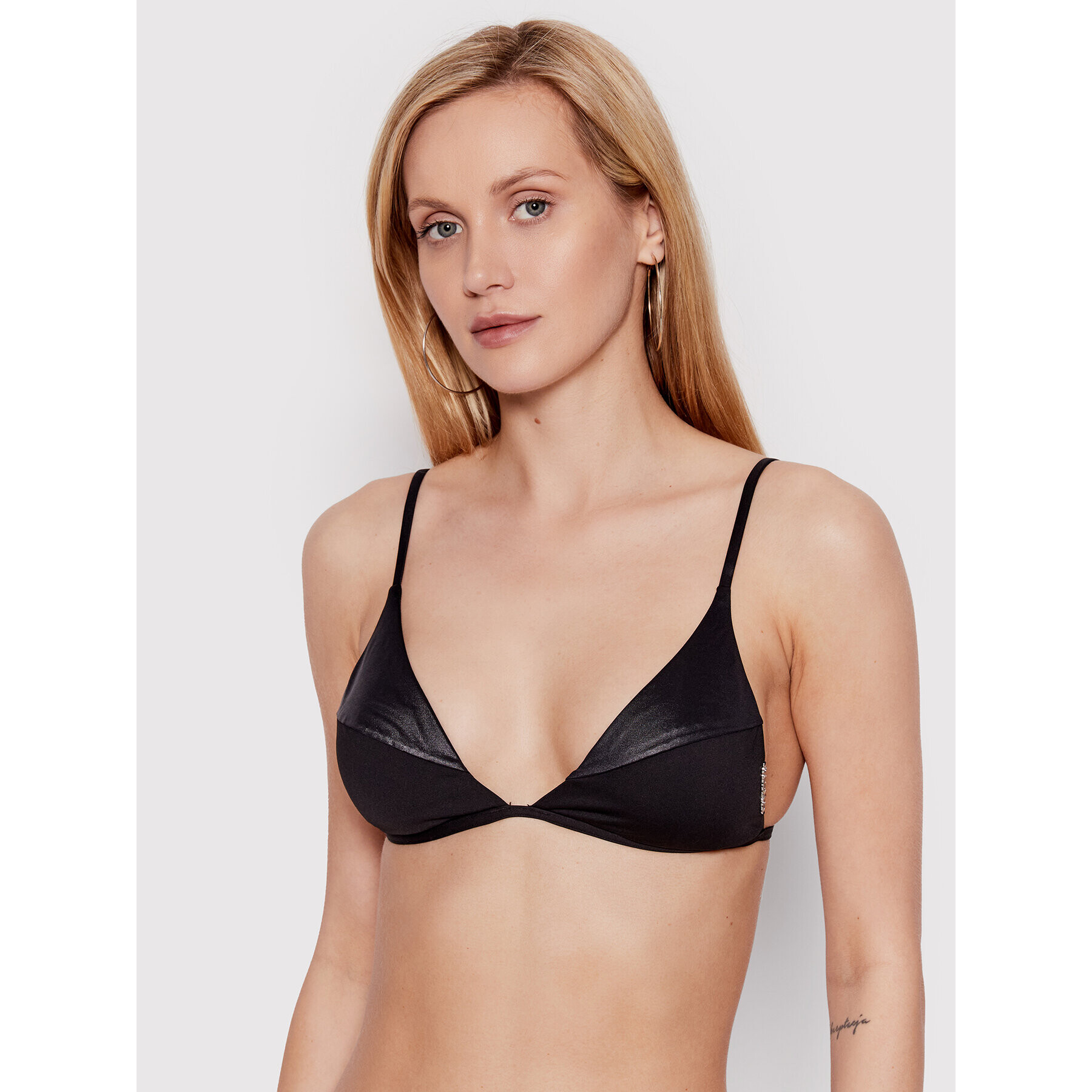 Calvin Klein Swimwear Vrchní část bikin KW0KW01606 Černá - Pepit.cz