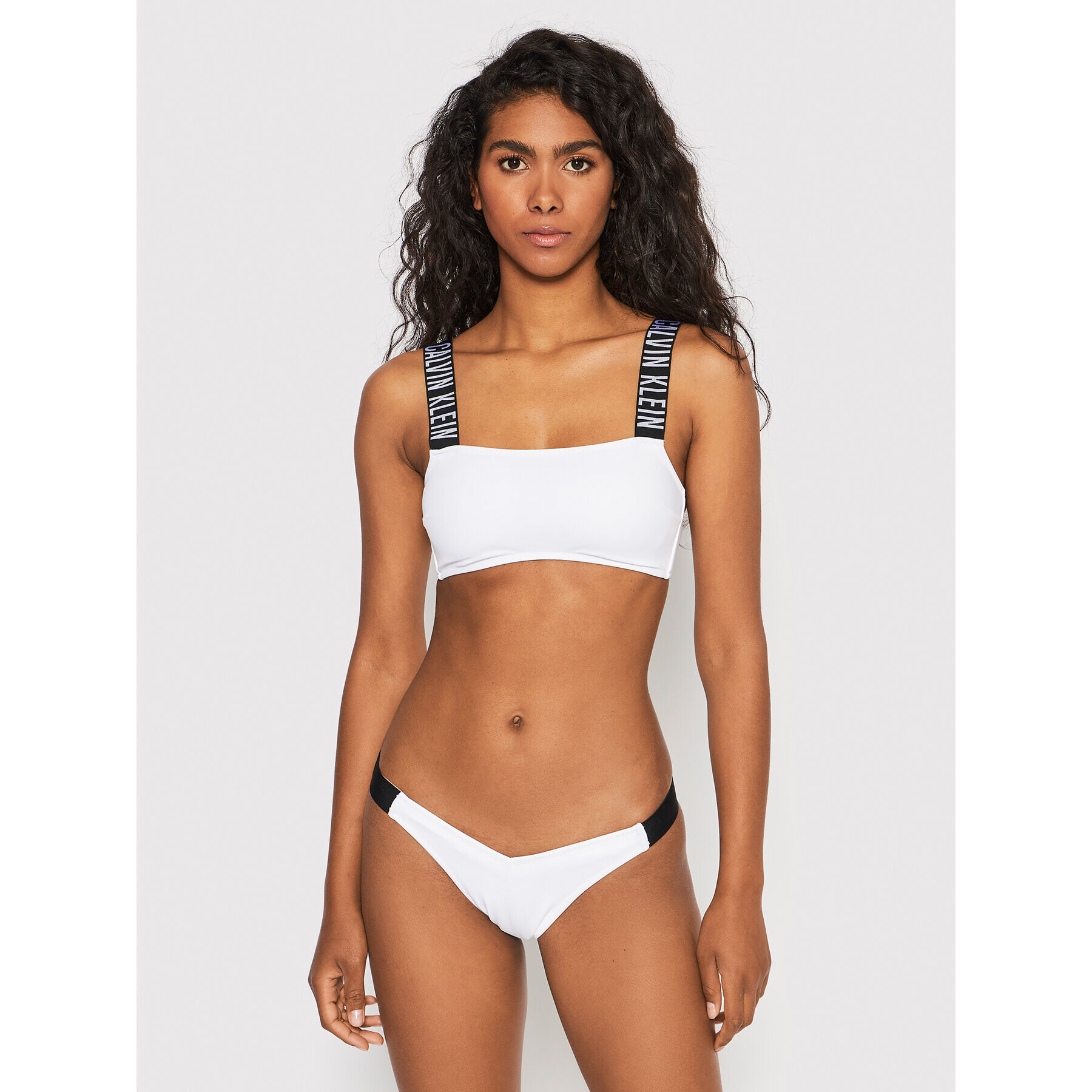 Calvin Klein Swimwear Vrchní část bikin KW0KW01838 Bílá - Pepit.cz