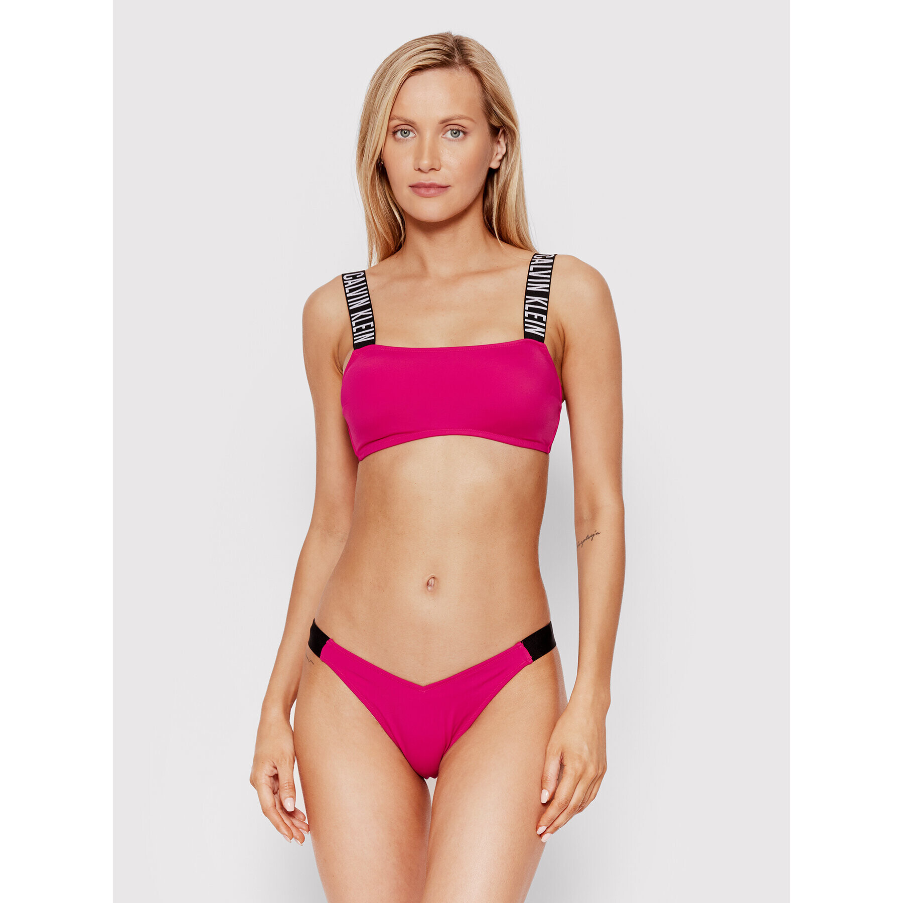 Calvin Klein Swimwear Vrchní část bikin KW0KW01838 Růžová - Pepit.cz