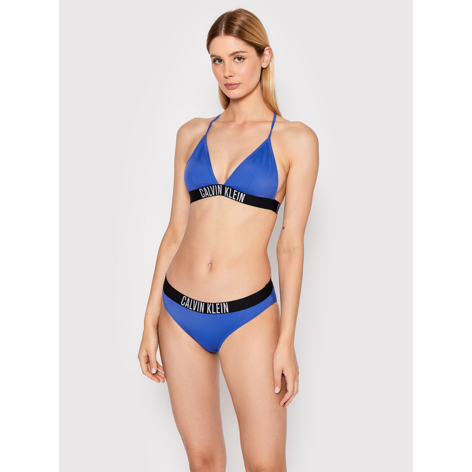 Calvin Klein Swimwear Vrchní část bikin KW0KW01850 Modrá - Pepit.cz