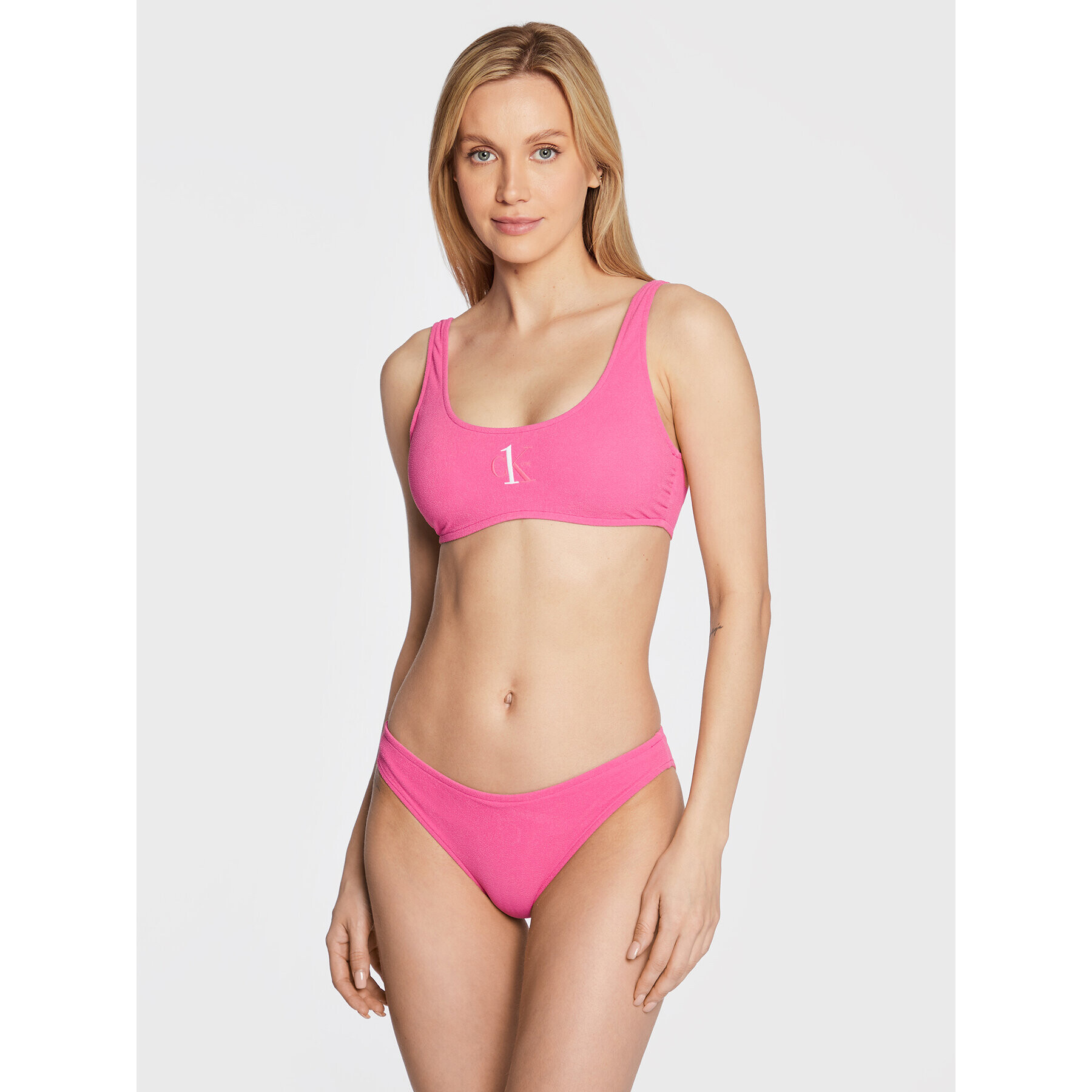 Calvin Klein Swimwear Vrchní část bikin KW0KW01883 Růžová - Pepit.cz