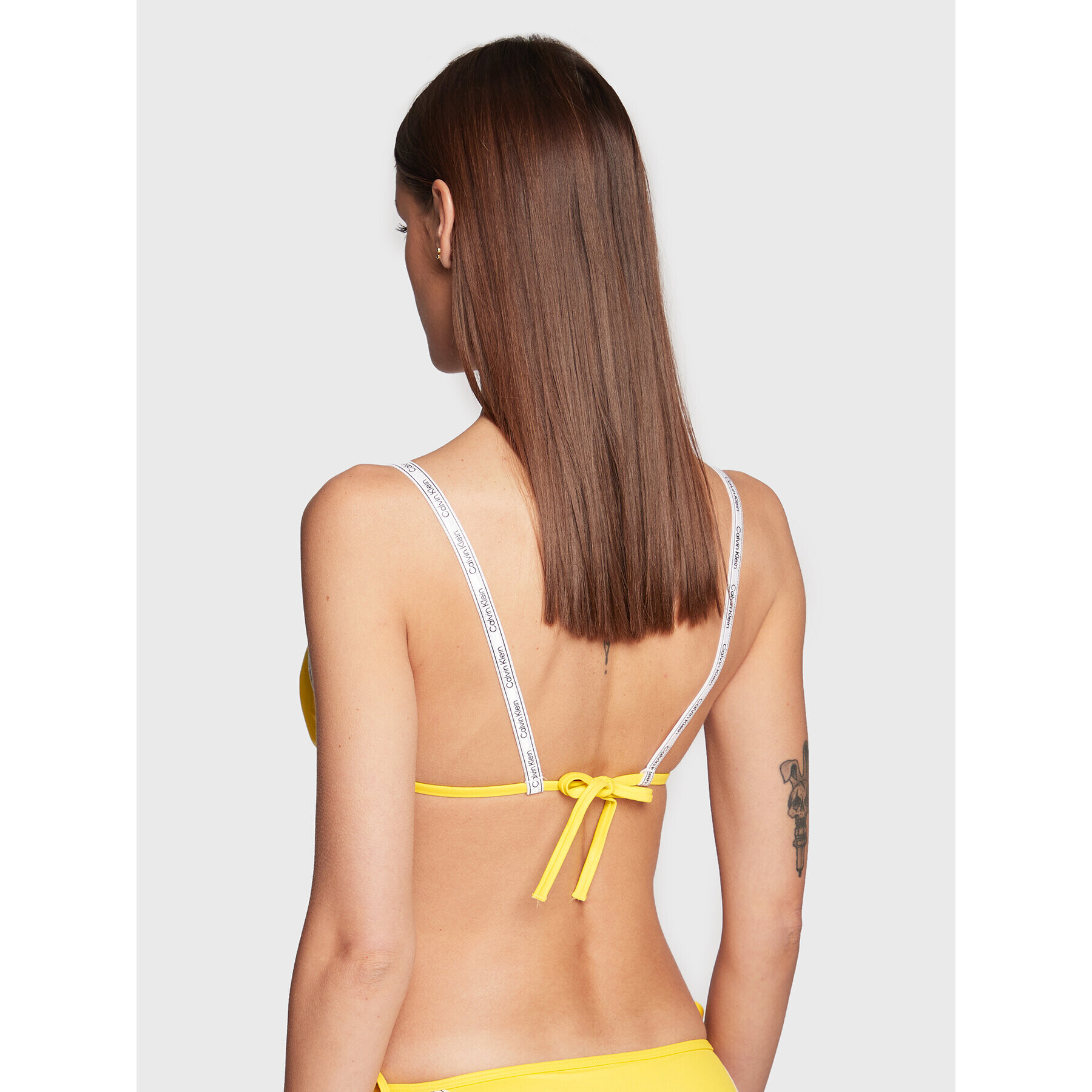 Calvin Klein Swimwear Vrchní část bikin KW0KW01945 Žlutá - Pepit.cz