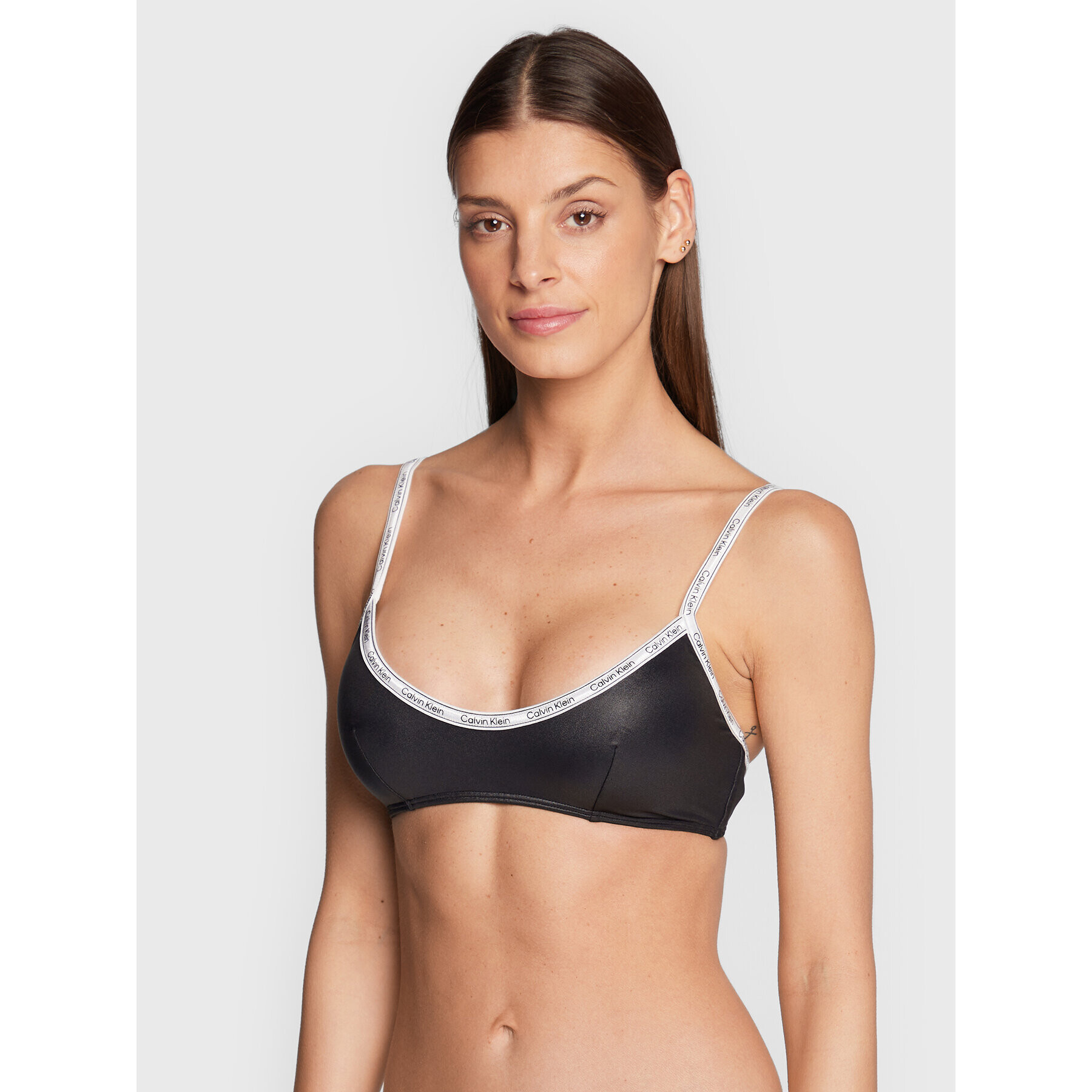 Calvin Klein Swimwear Vrchní část bikin KW0KW01946 Černá - Pepit.cz