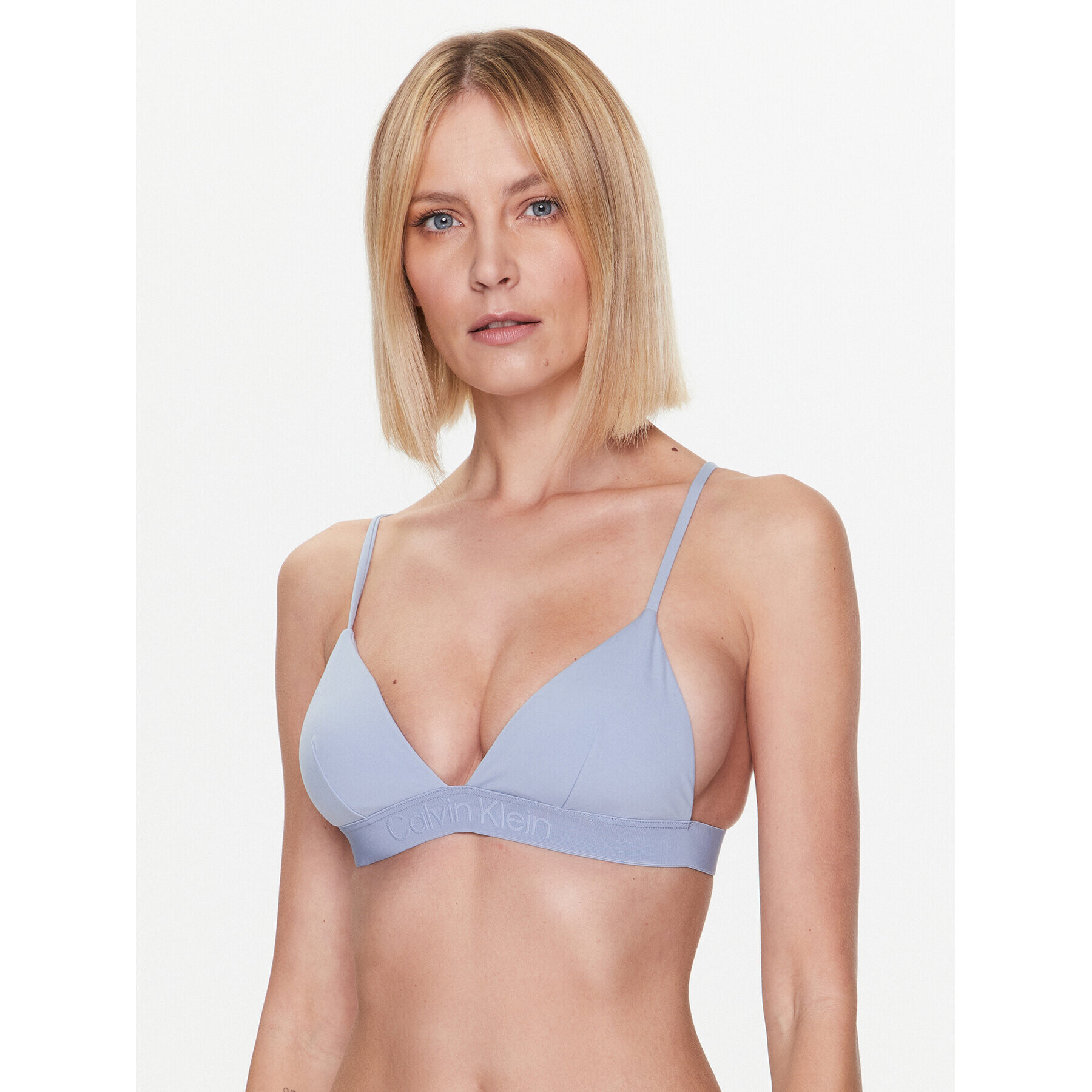 Calvin Klein Swimwear Vrchní část bikin KW0KW02029 Modrá - Pepit.cz