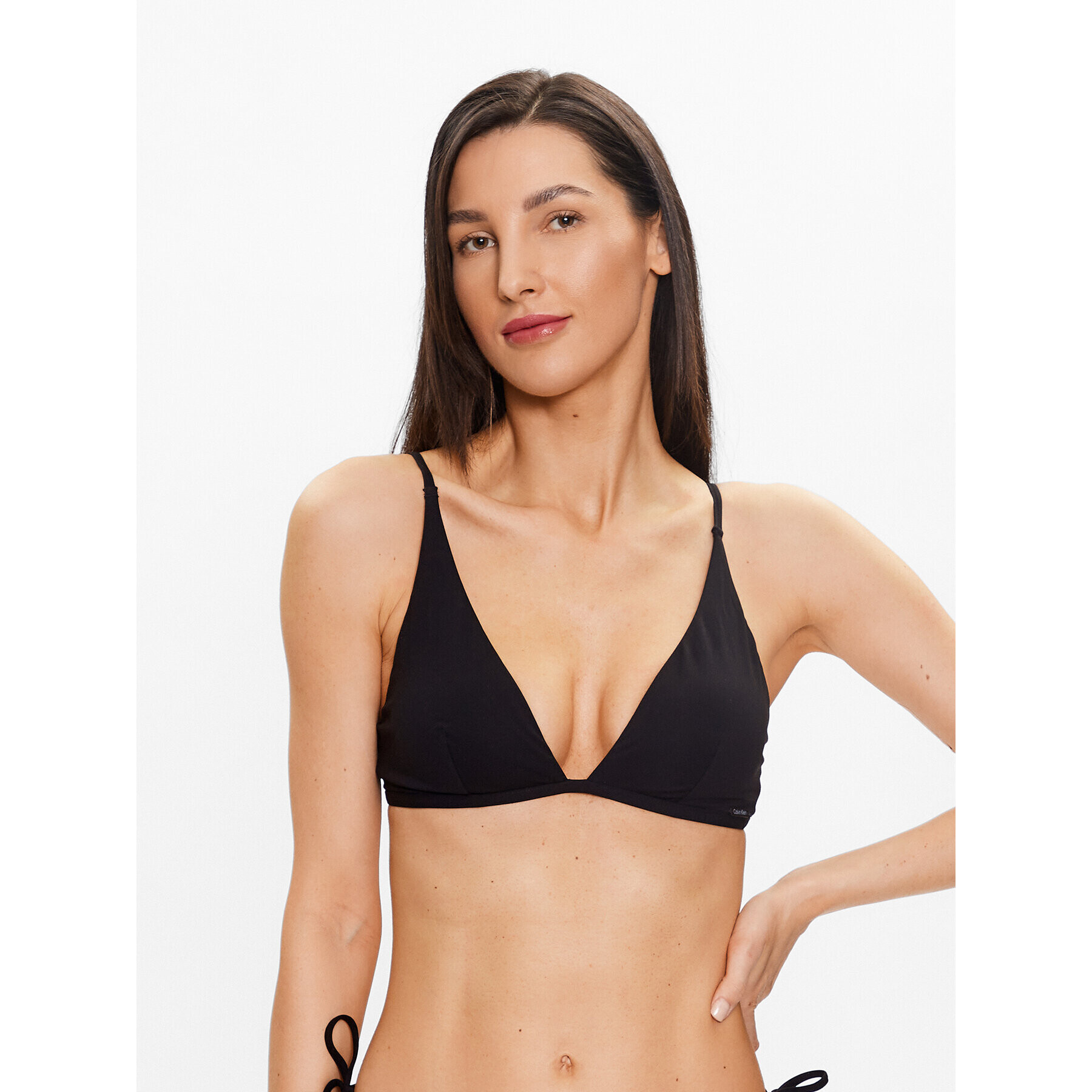 Calvin Klein Swimwear Vrchní část bikin KW0KW02041 Černá - Pepit.cz