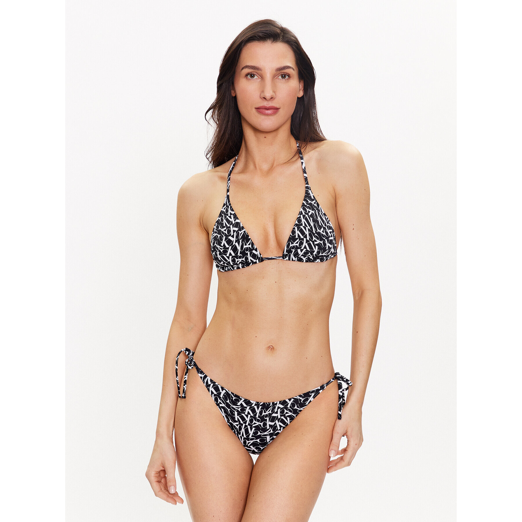 Calvin Klein Swimwear Vrchní část bikin KW0KW02079 Černá - Pepit.cz