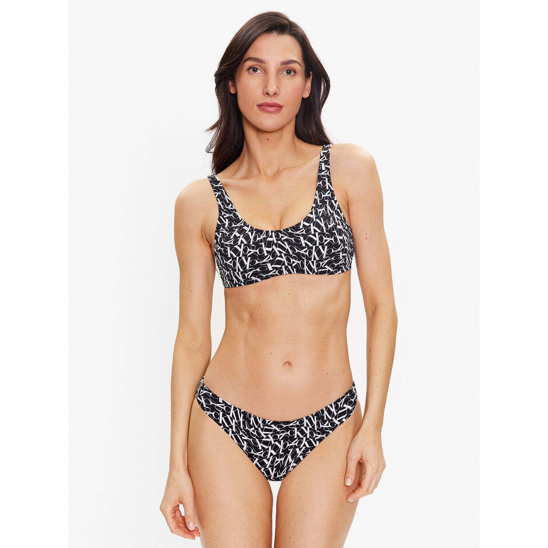 Calvin Klein Swimwear Vrchní část bikin KW0KW02080 Černá - Pepit.cz