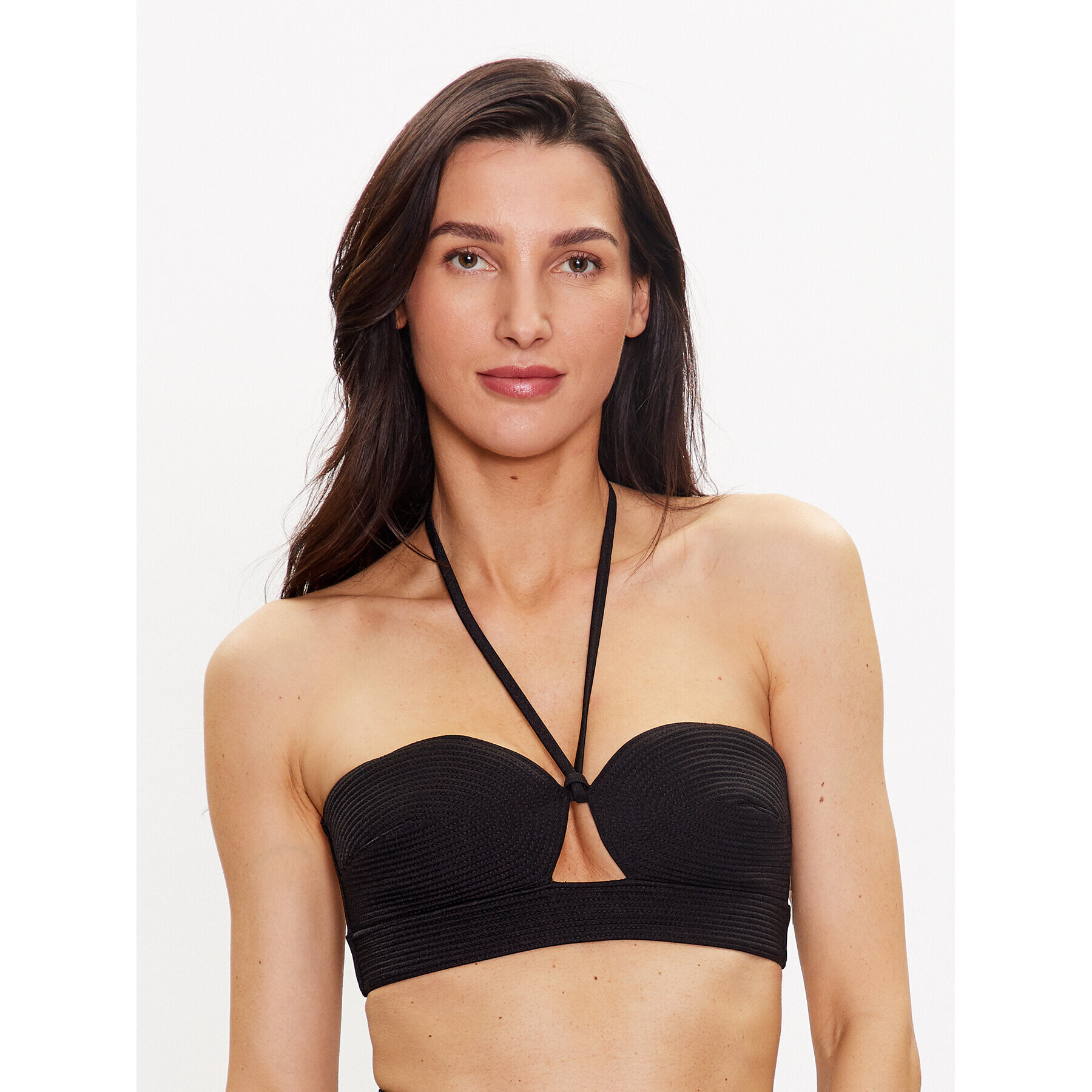 Calvin Klein Swimwear Vrchní část bikin KW0KW02144 Černá - Pepit.cz