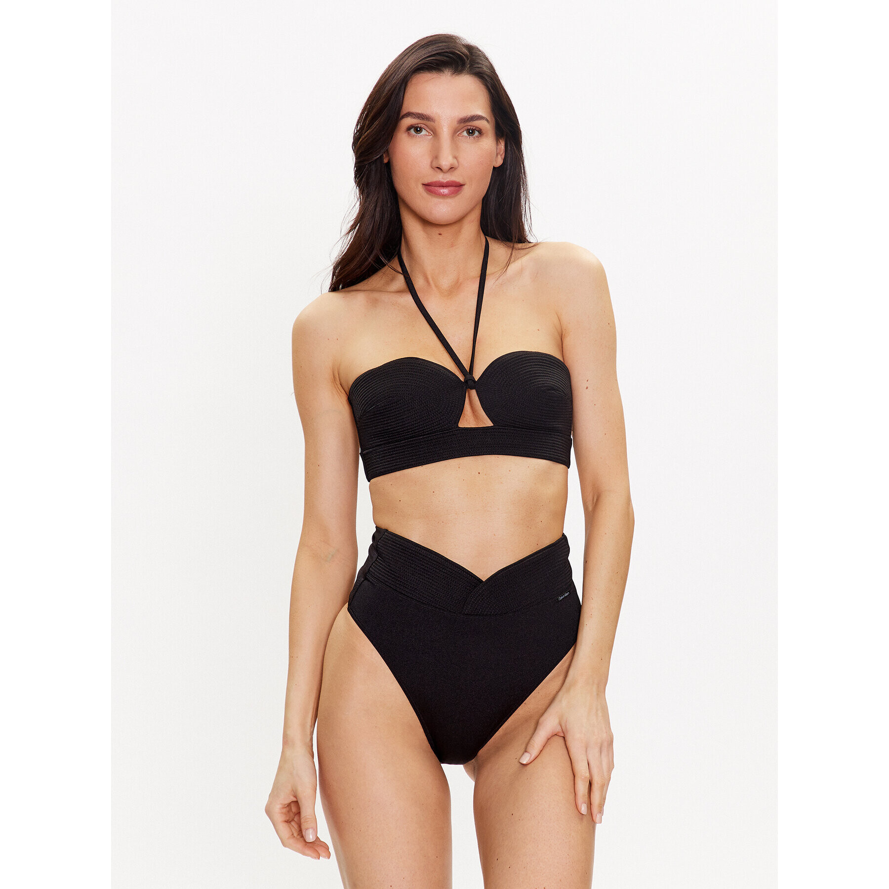 Calvin Klein Swimwear Vrchní část bikin KW0KW02144 Černá - Pepit.cz