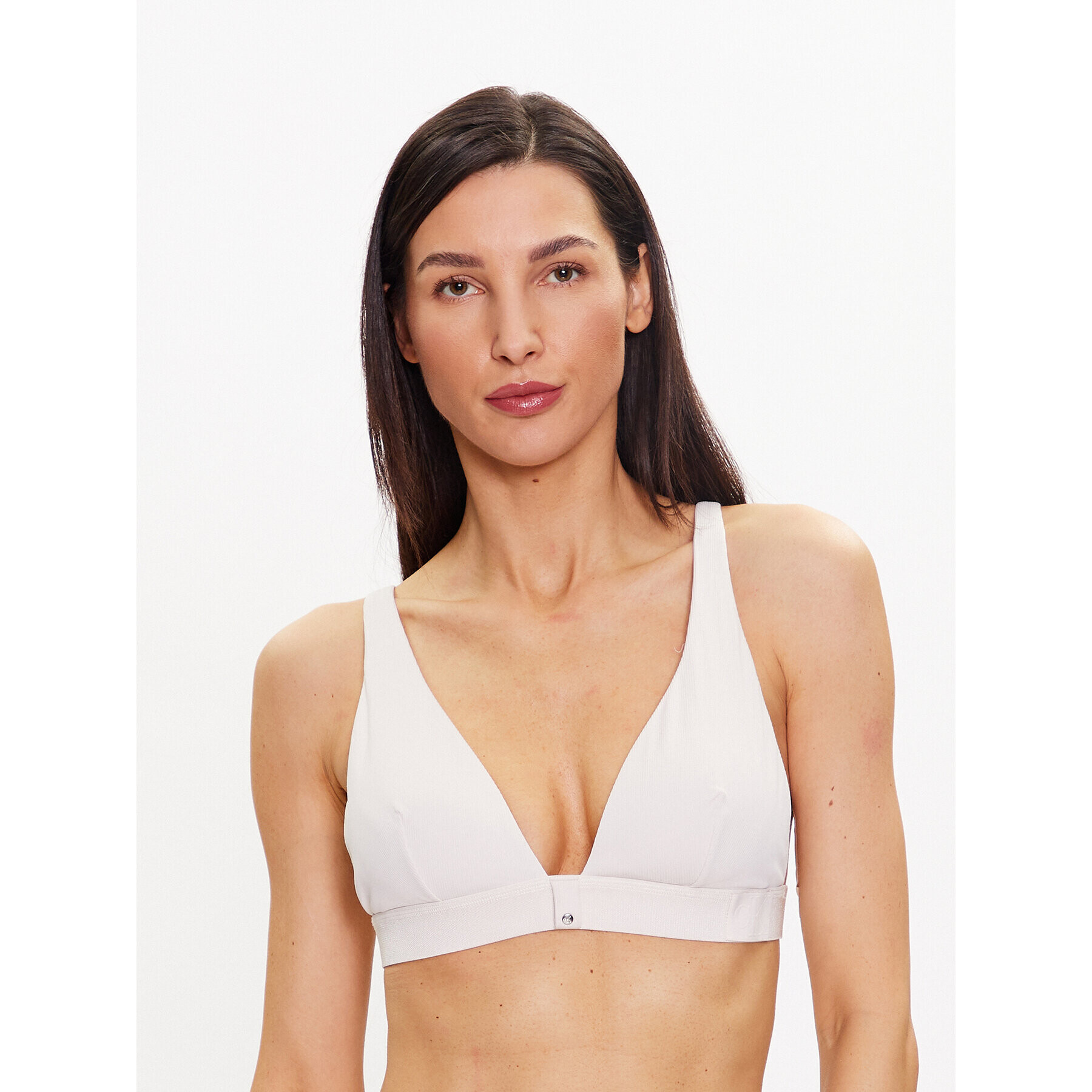 Calvin Klein Swimwear Vrchní část bikin KW0KW02147 Bílá - Pepit.cz