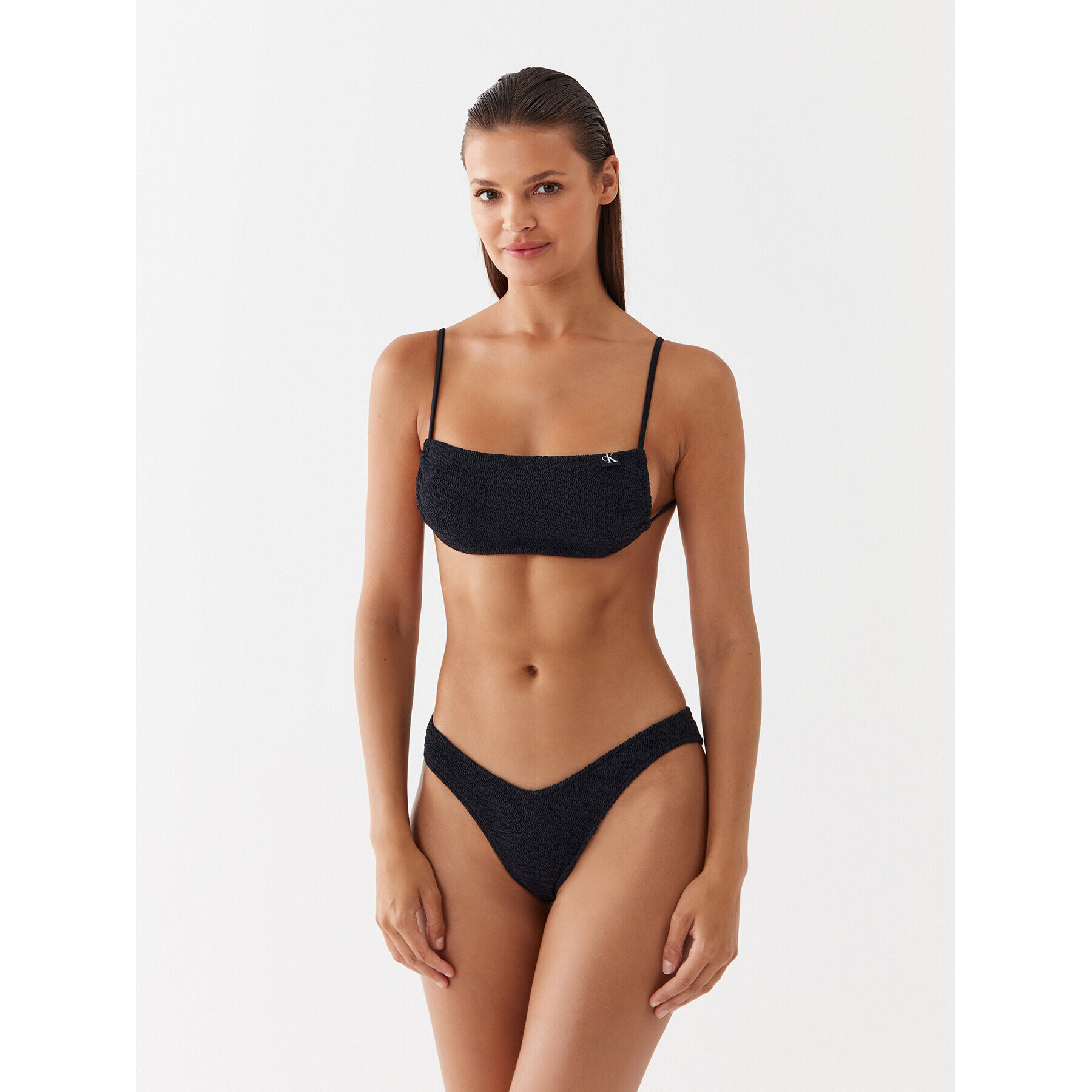 Calvin Klein Swimwear Vrchní část bikin KW0KW02207 Černá - Pepit.cz