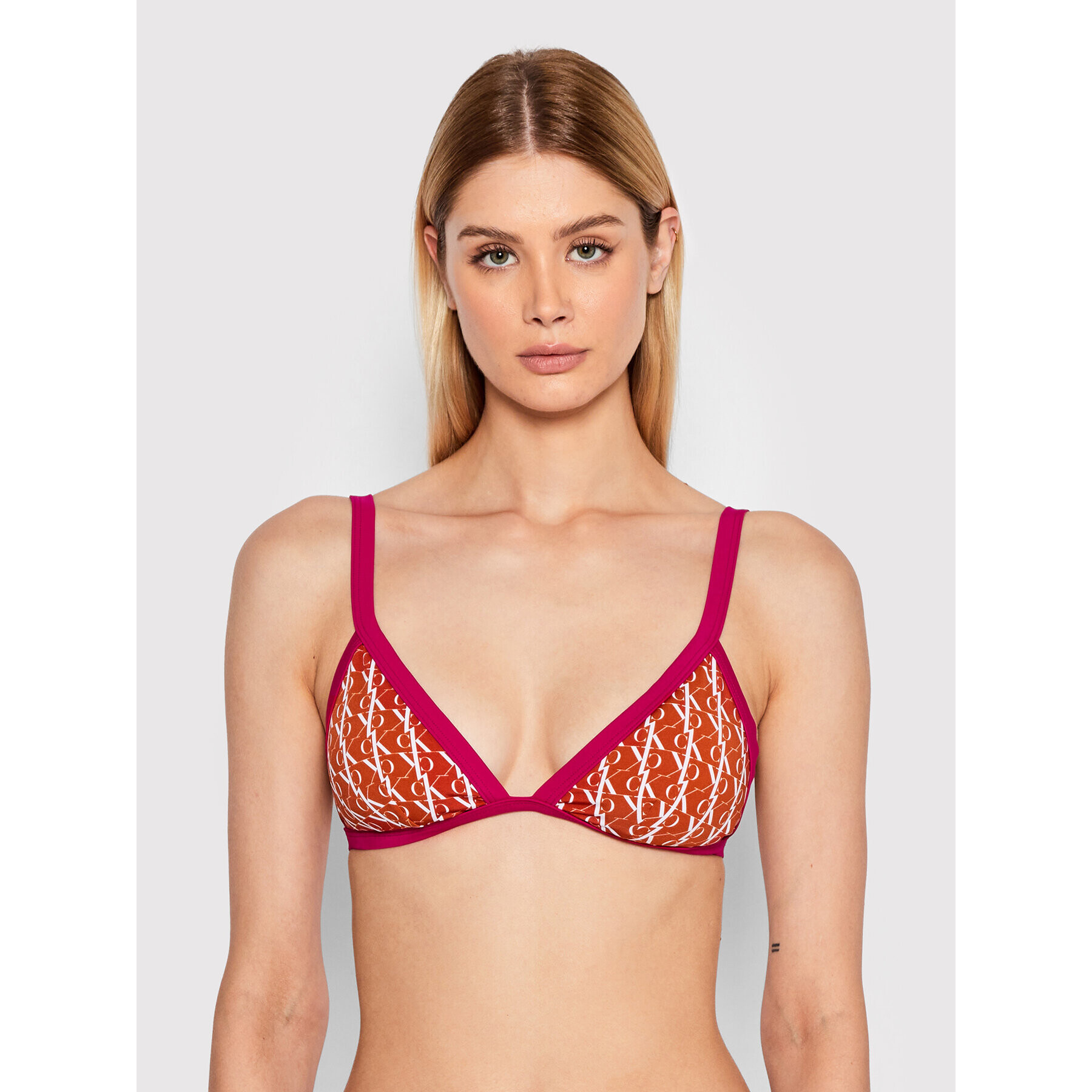 Calvin Klein Swimwear Vrchní část bikin Triangle KW0KW01747 Barevná - Pepit.cz