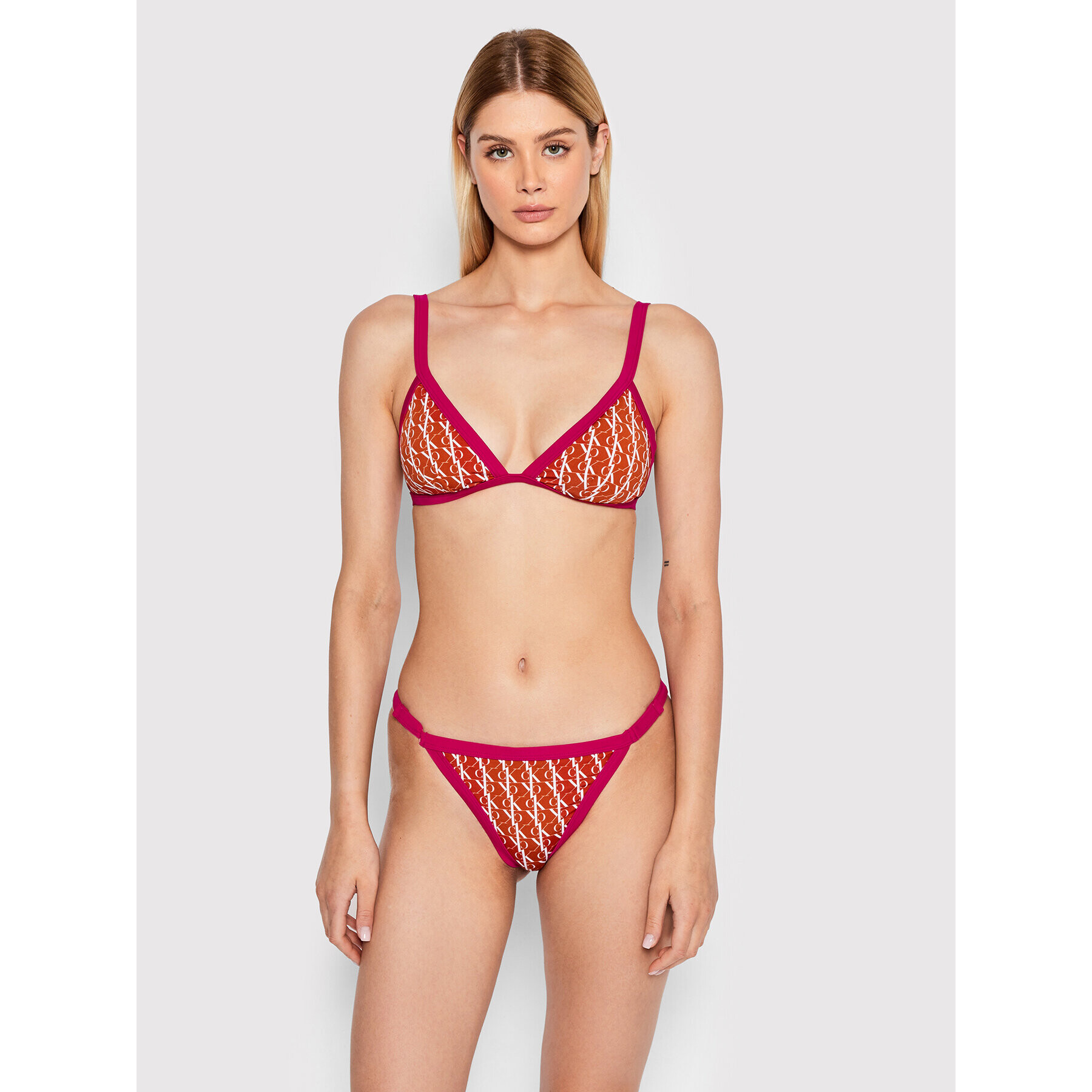 Calvin Klein Swimwear Vrchní část bikin Triangle KW0KW01747 Barevná - Pepit.cz