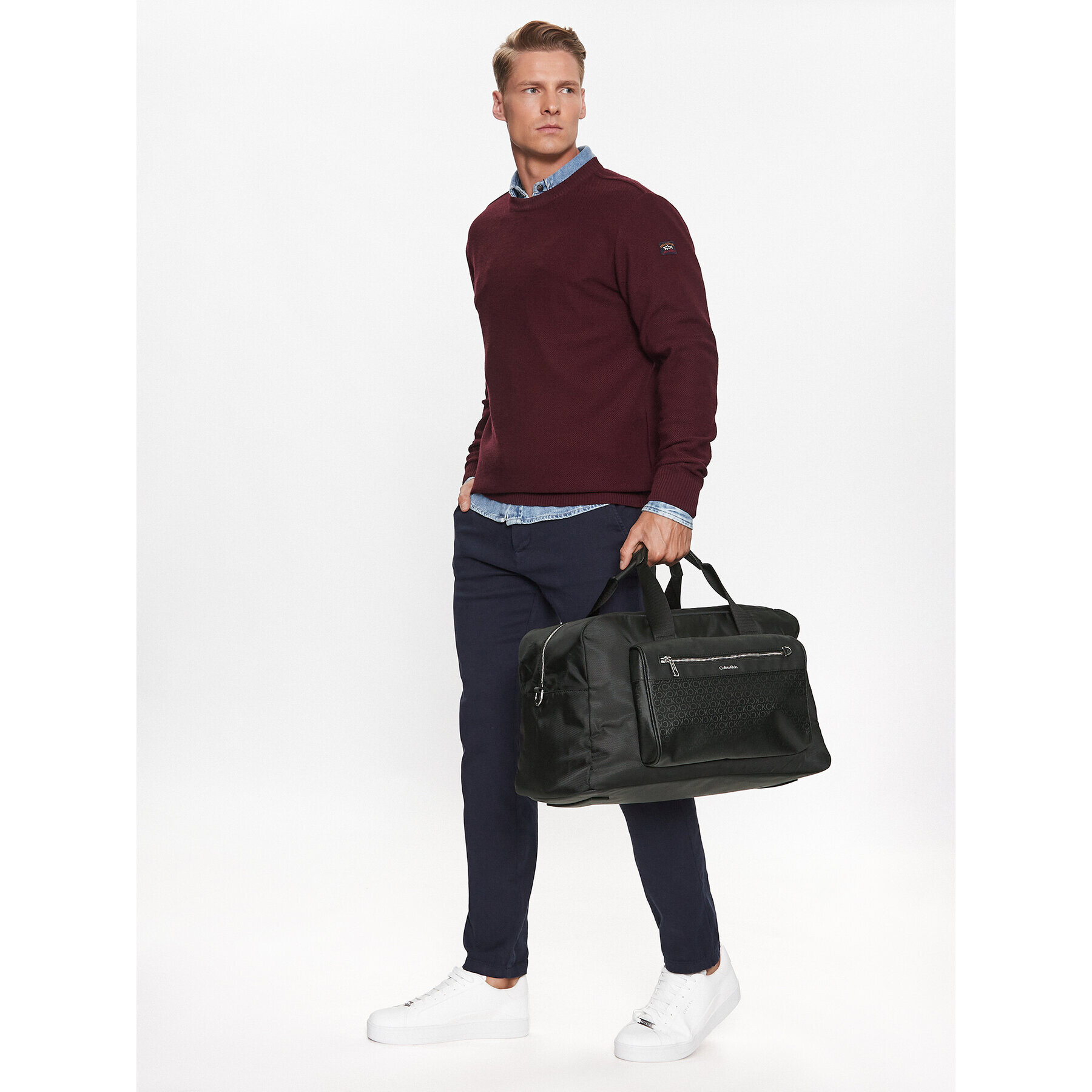 Calvin Klein Taška Ck Elevated Weekender W/Pckt K50K510578 Černá - Pepit.cz