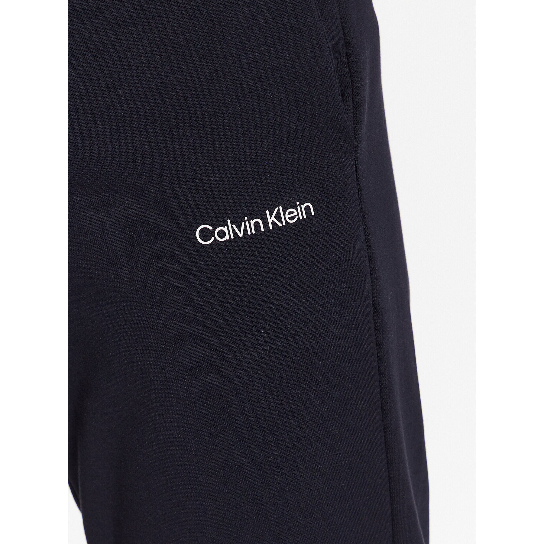 Calvin Klein Teplákové kalhoty Micro Logo K10K109940 Tmavomodrá Regular Fit - Pepit.cz