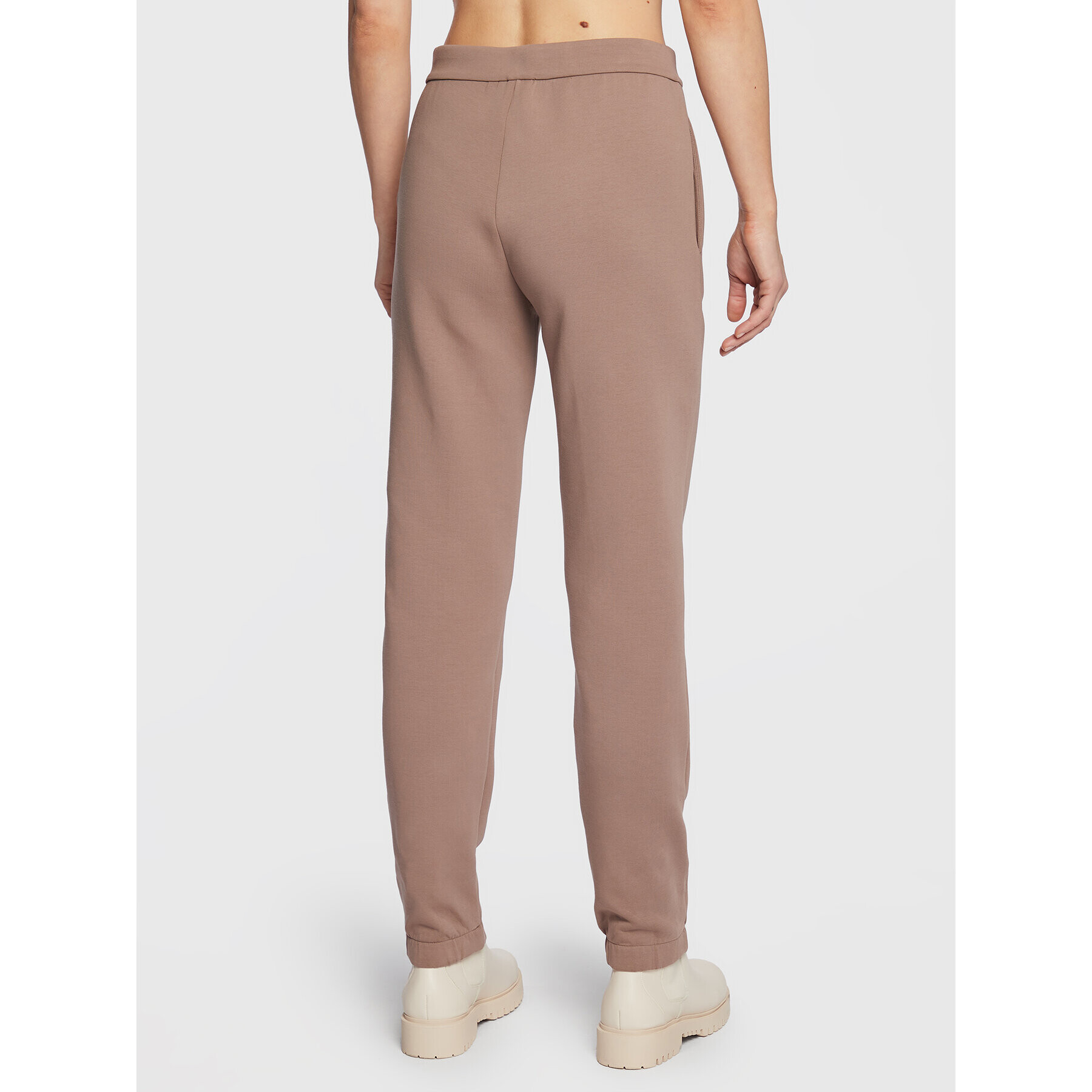 Calvin Klein Teplákové kalhoty Minimal Logo K20K204964 Hnědá Regular Fit - Pepit.cz