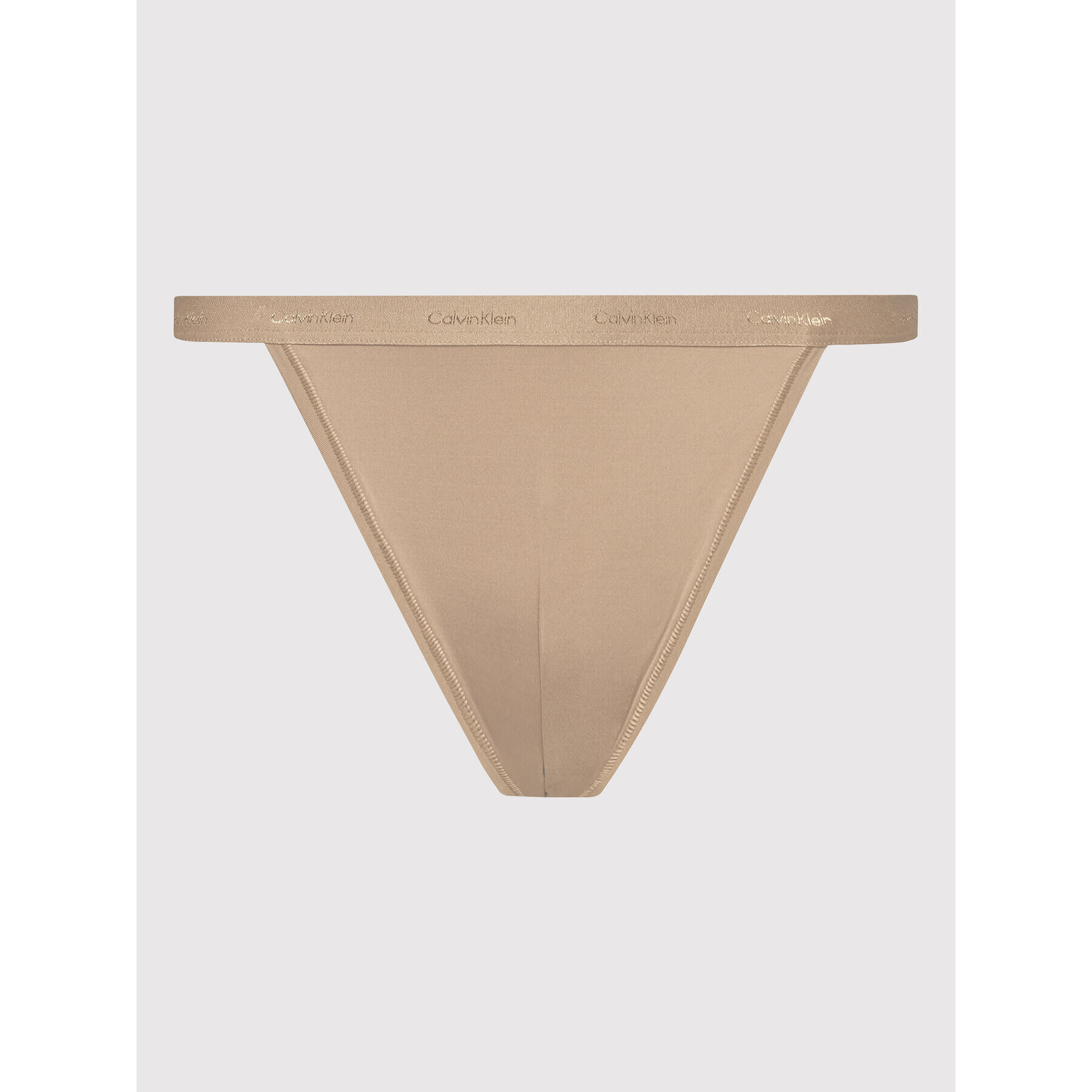 Calvin Klein Underwear Brazilské kalhotky 000QF6760E Béžová - Pepit.cz