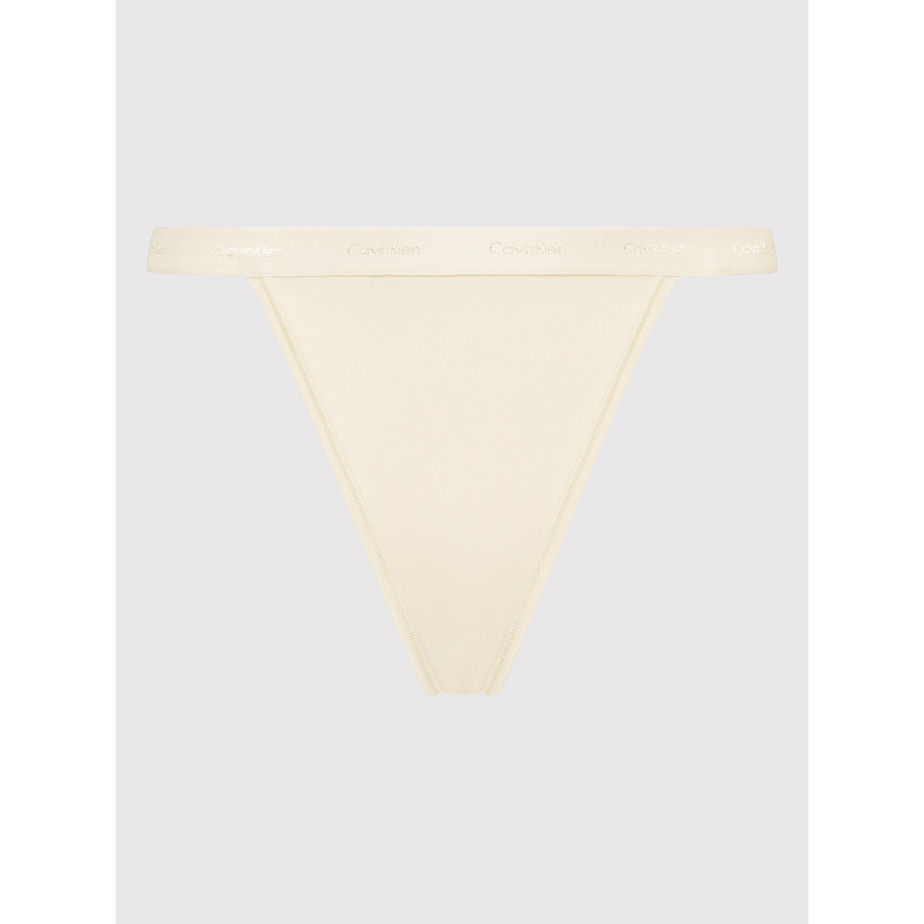 Calvin Klein Underwear Brazilské kalhotky 000QF6760E Béžová - Pepit.cz