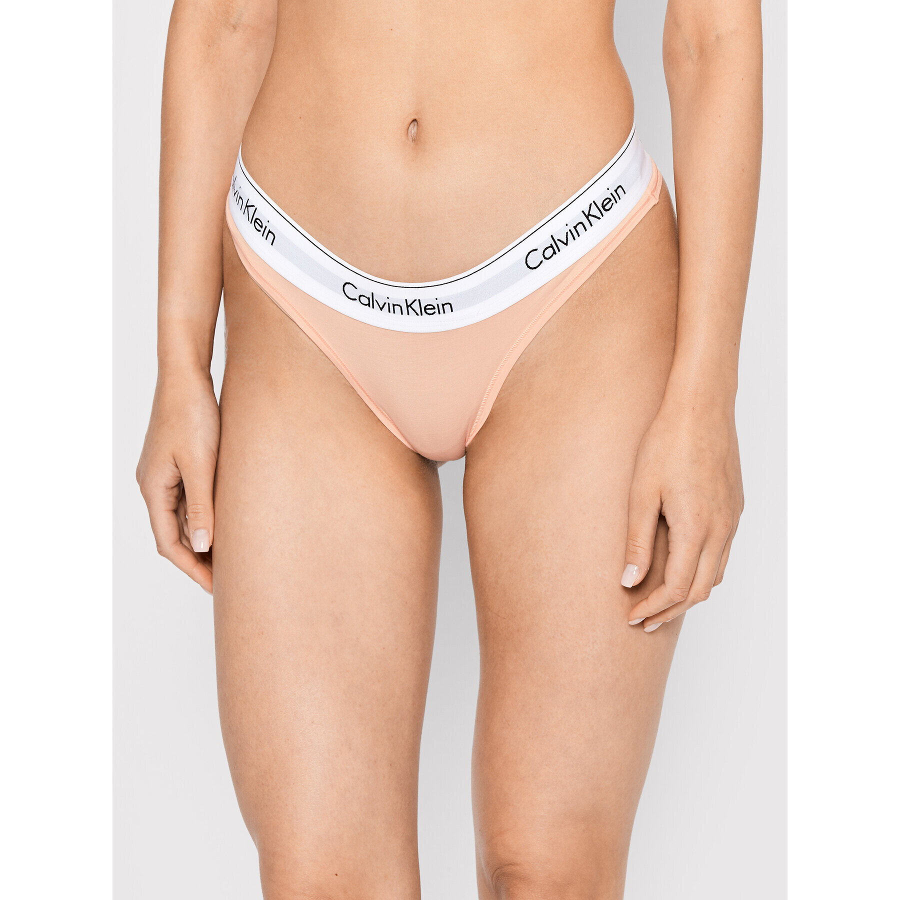 Calvin Klein Underwear Kalhotky string 0000F3786E Oranžová - Pepit.cz