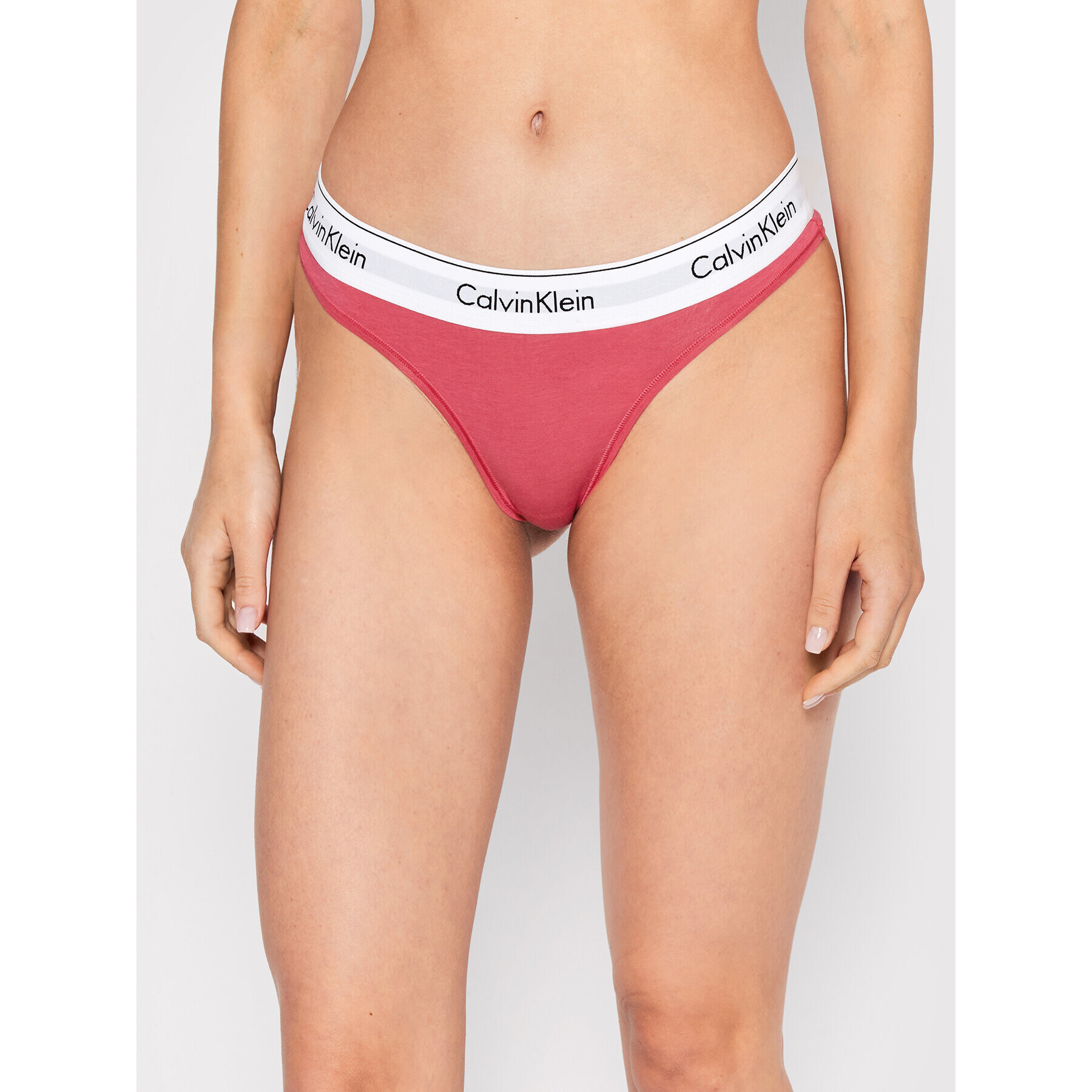 Calvin Klein Underwear Kalhotky string 0000F3786E Růžová - Pepit.cz