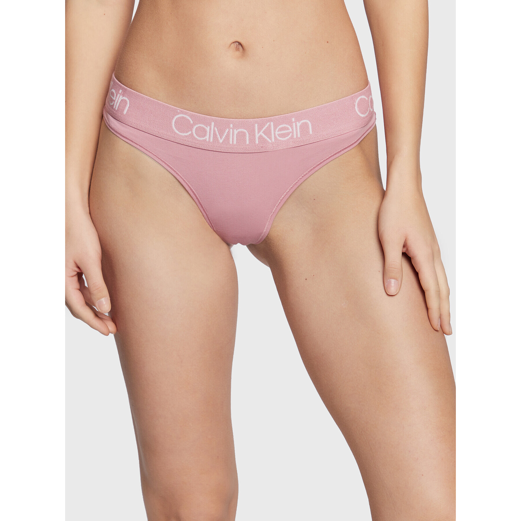 Calvin Klein Underwear Kalhotky string 000QD3751E Růžová - Pepit.cz