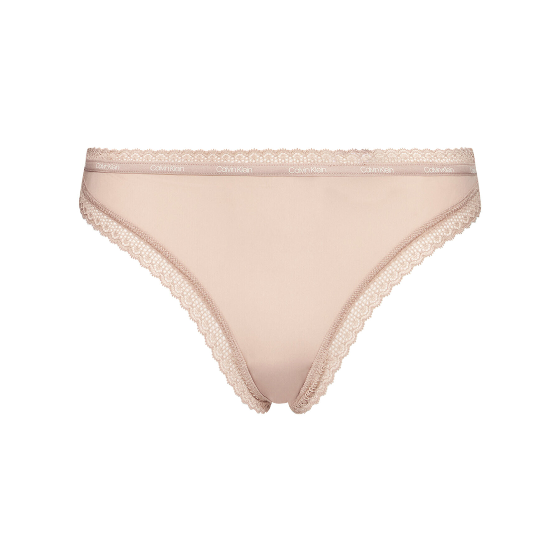 Calvin Klein Underwear Kalhotky string 000QD3763E Béžová - Pepit.cz