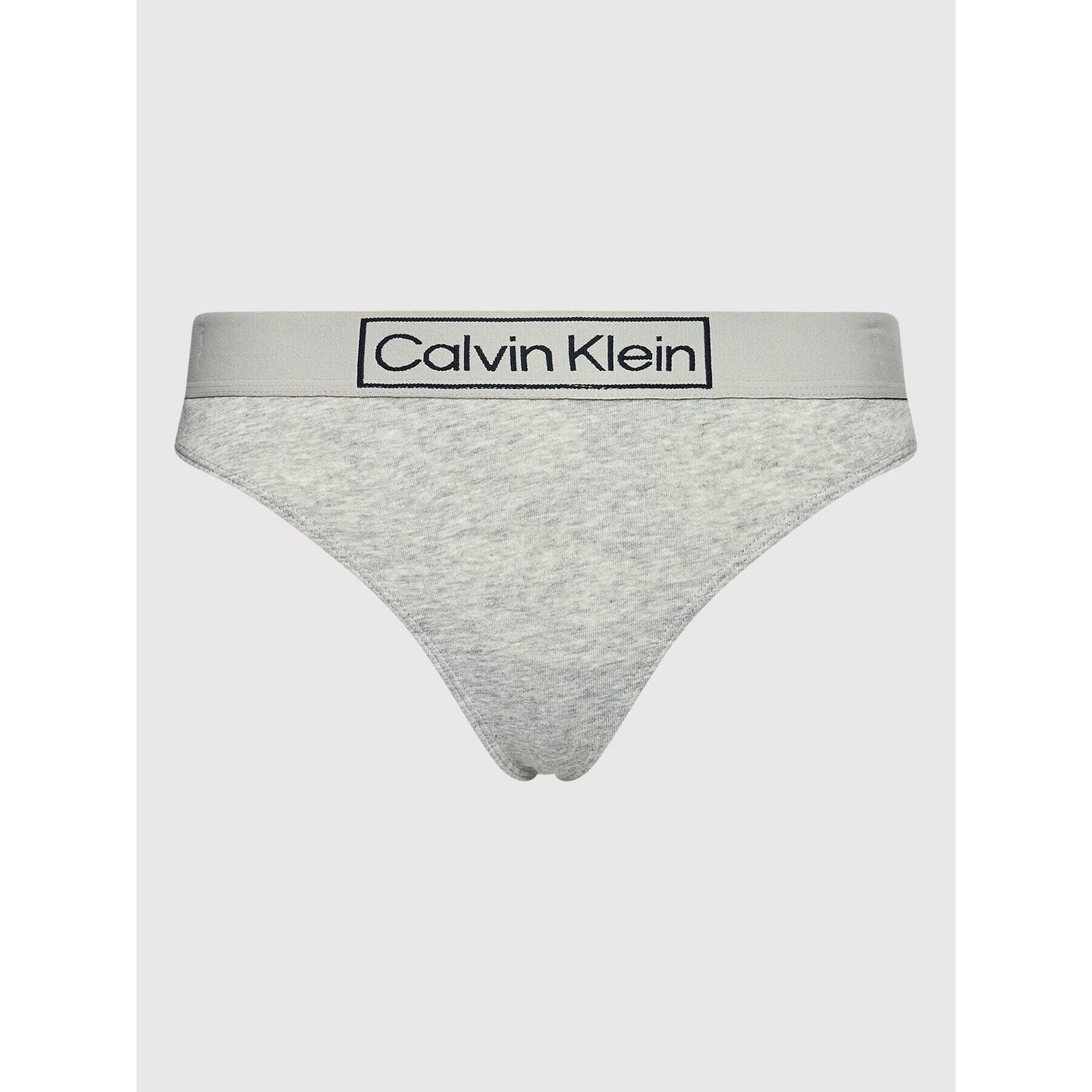 Calvin Klein Underwear Kalhotky string 000QF6774E Šedá - Pepit.cz