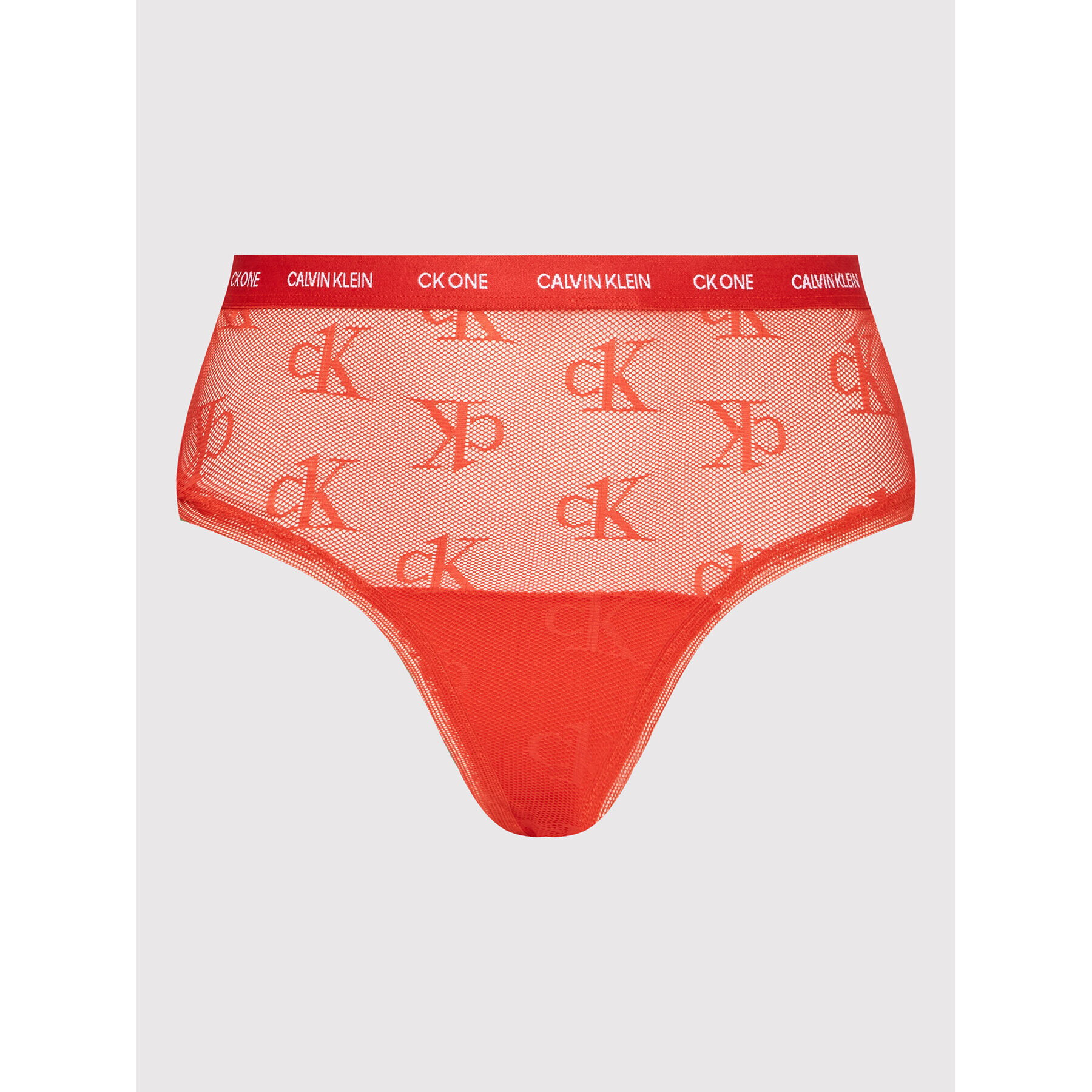 Calvin Klein Underwear Kalhotky string 000QF6856E Červená - Pepit.cz