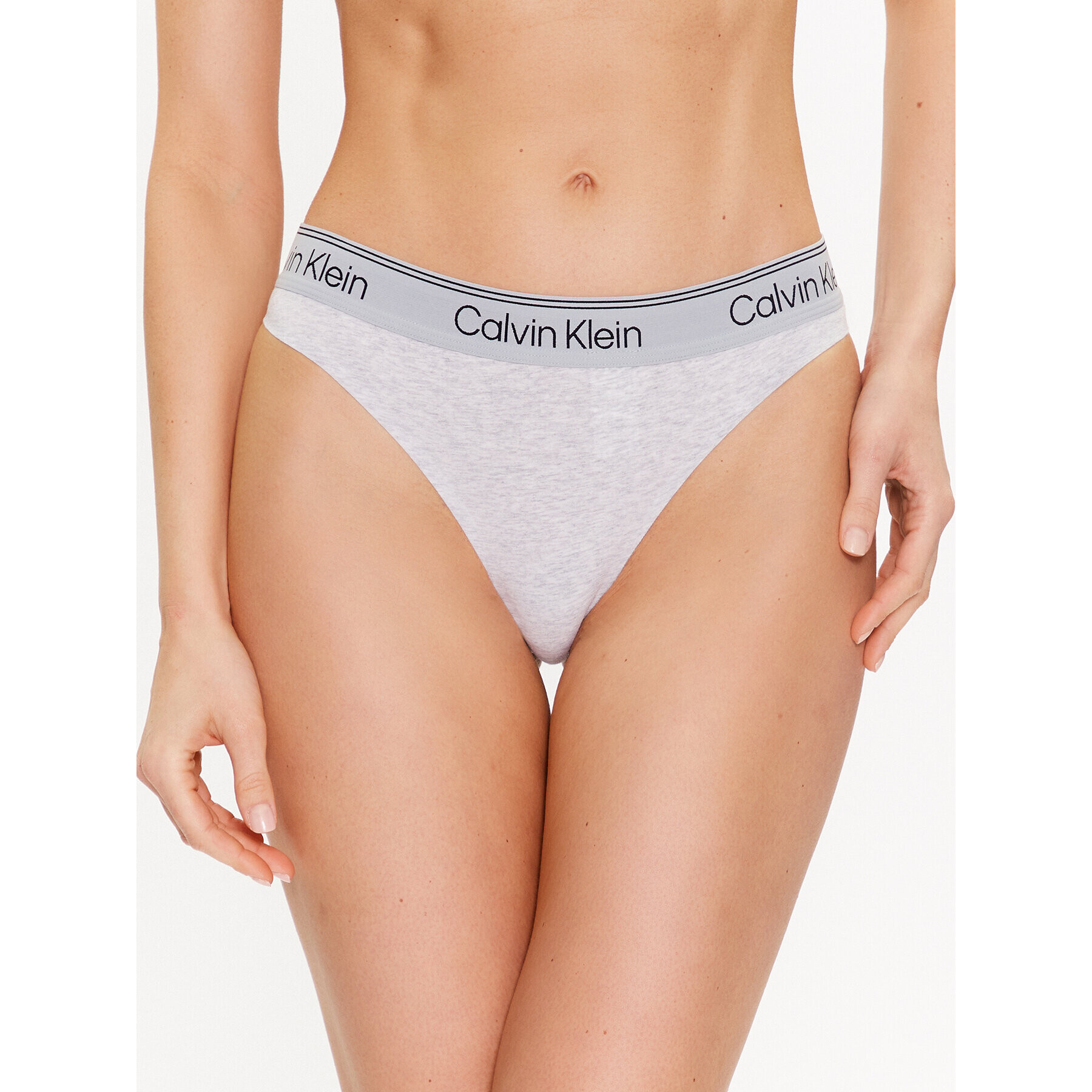 Calvin Klein Underwear Kalhotky string 000QF7188E Šedá - Pepit.cz