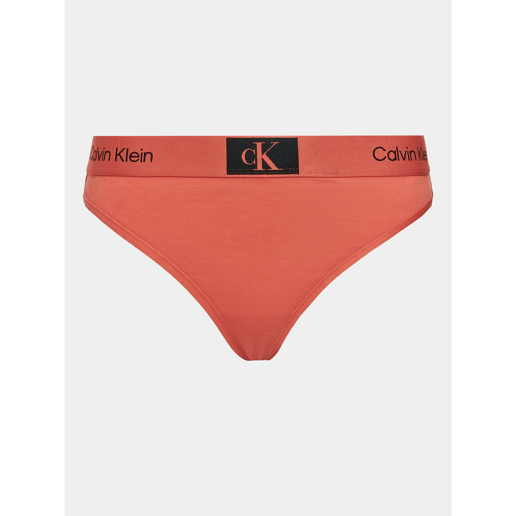 Calvin Klein Underwear Kalhotky string 000QF7221E Oranžová - Pepit.cz