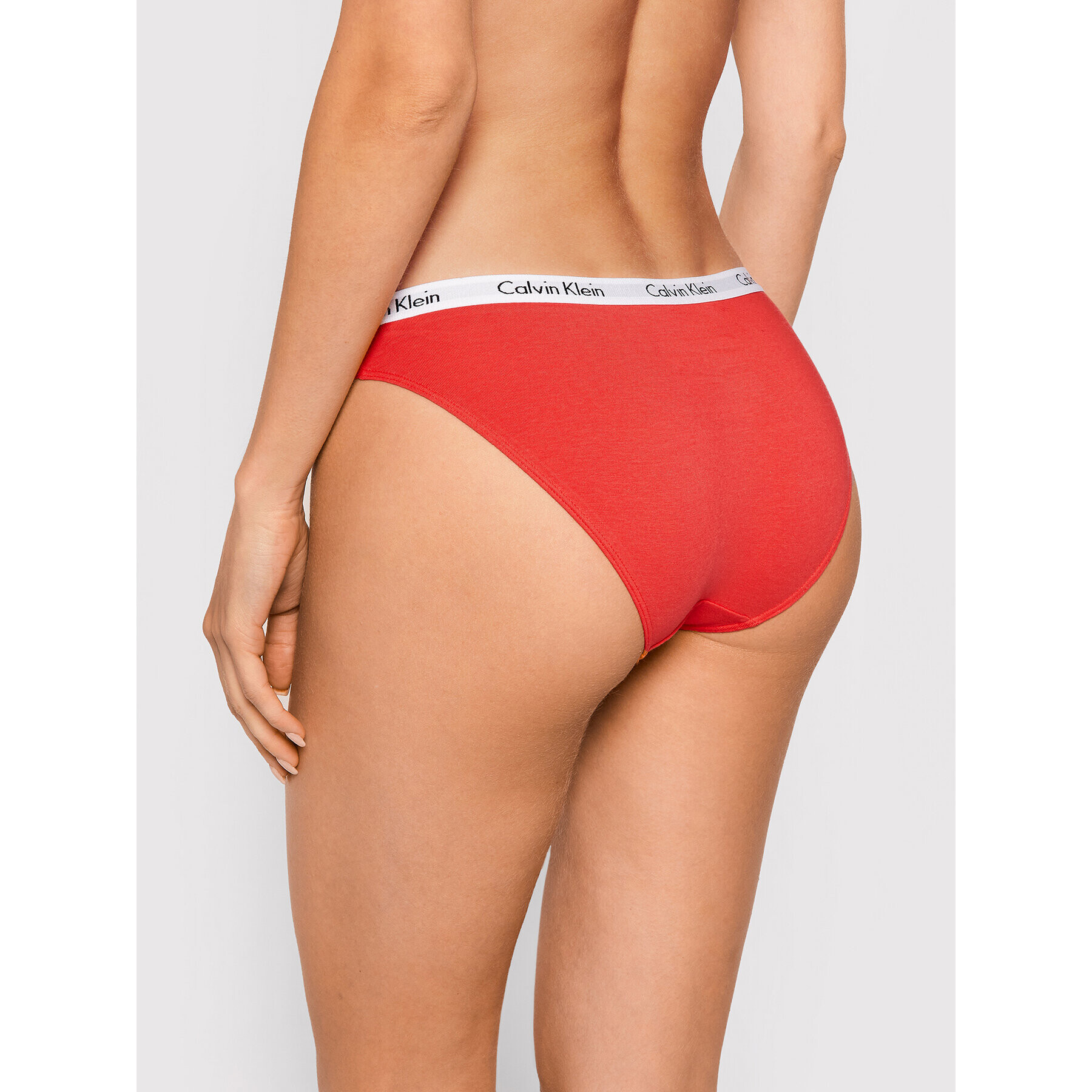 Calvin Klein Underwear Klasické kalhotky 0000D1618E Červená - Pepit.cz